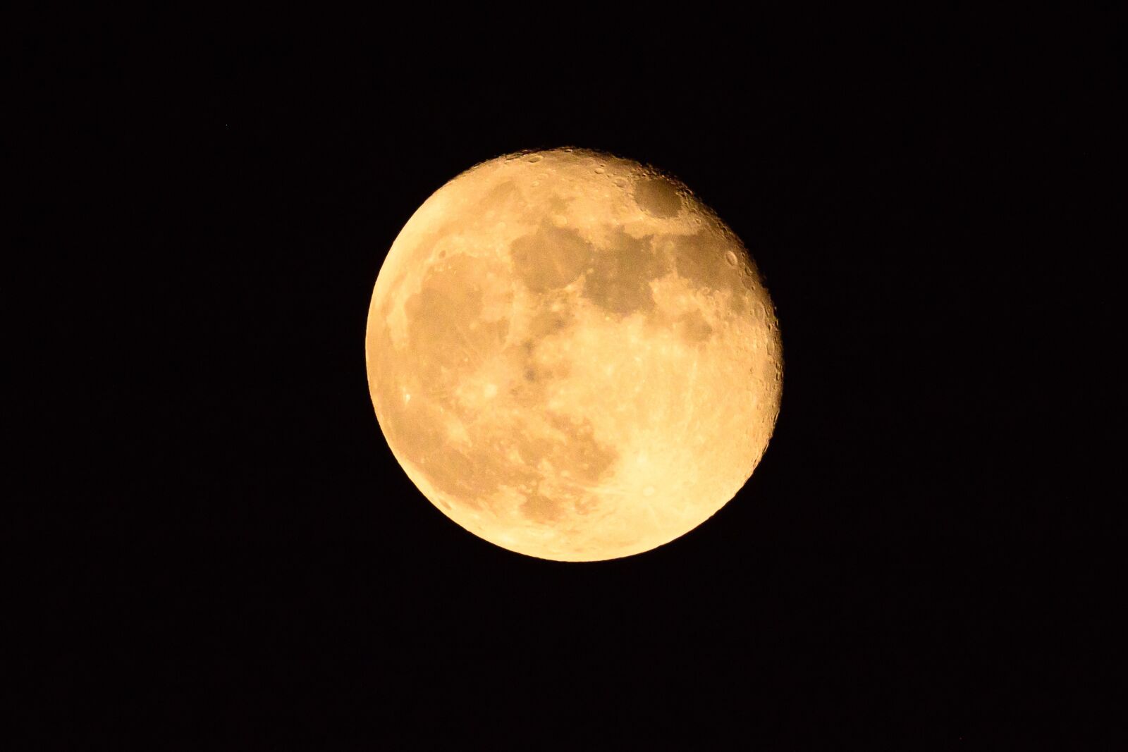 Nikon D7200 sample photo. Moon, nature, night photography