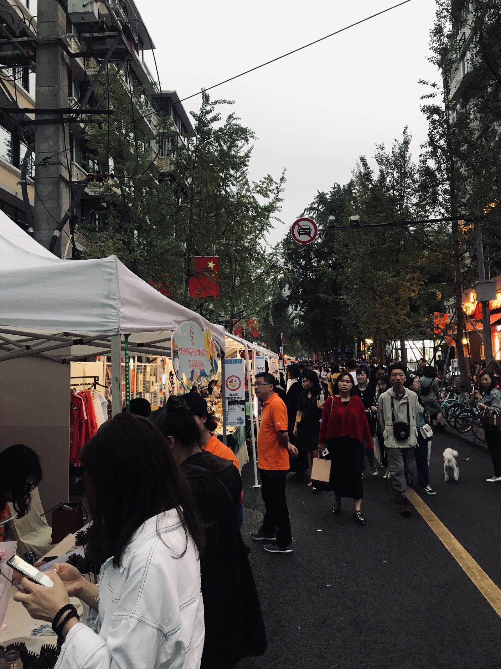 iPhone 7 back camera 3.99mm f/1.8 sample photo. Chinese, street, festival photography