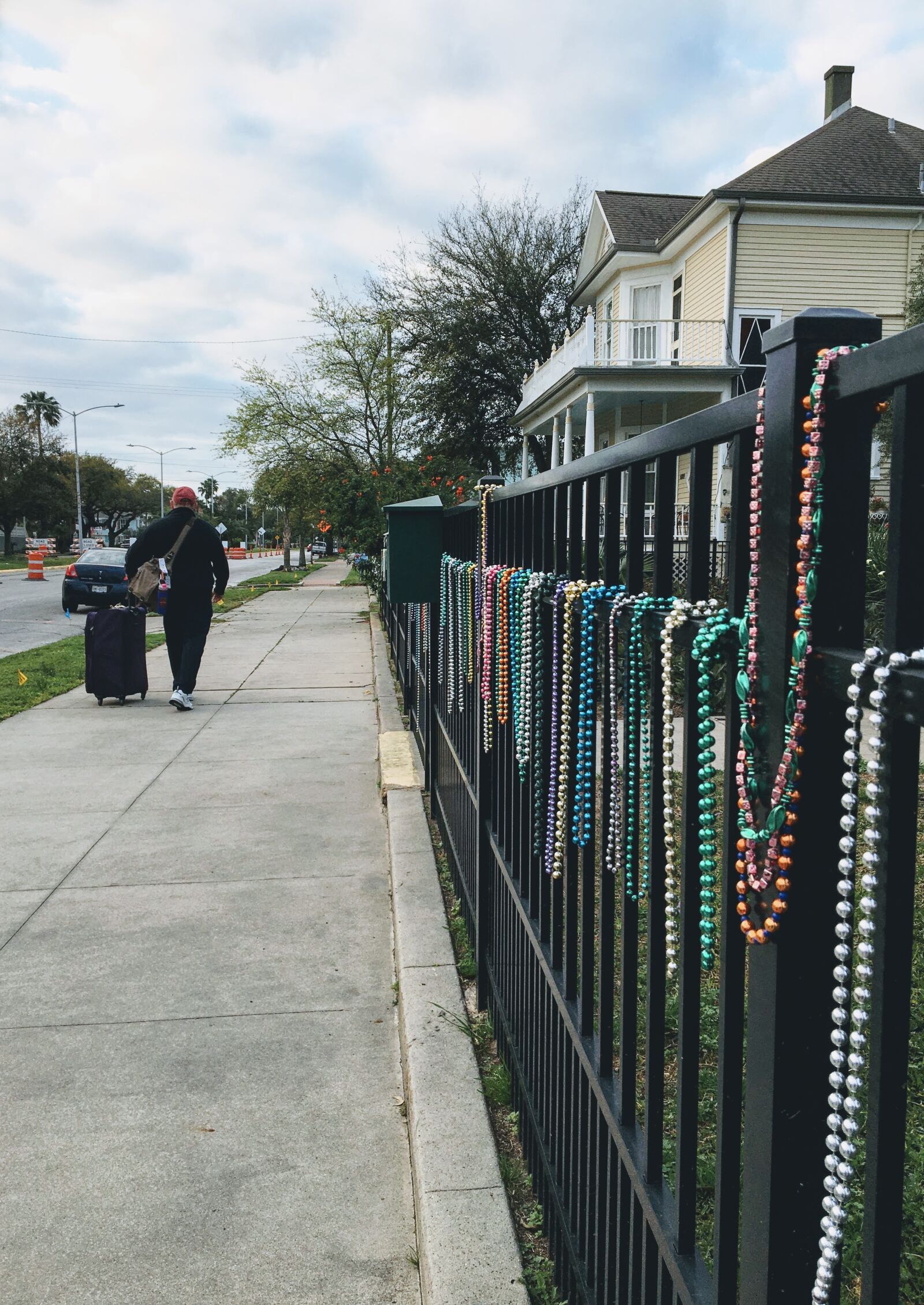 Apple iPhone 6s sample photo. Galveston, mardi gras, walk photography