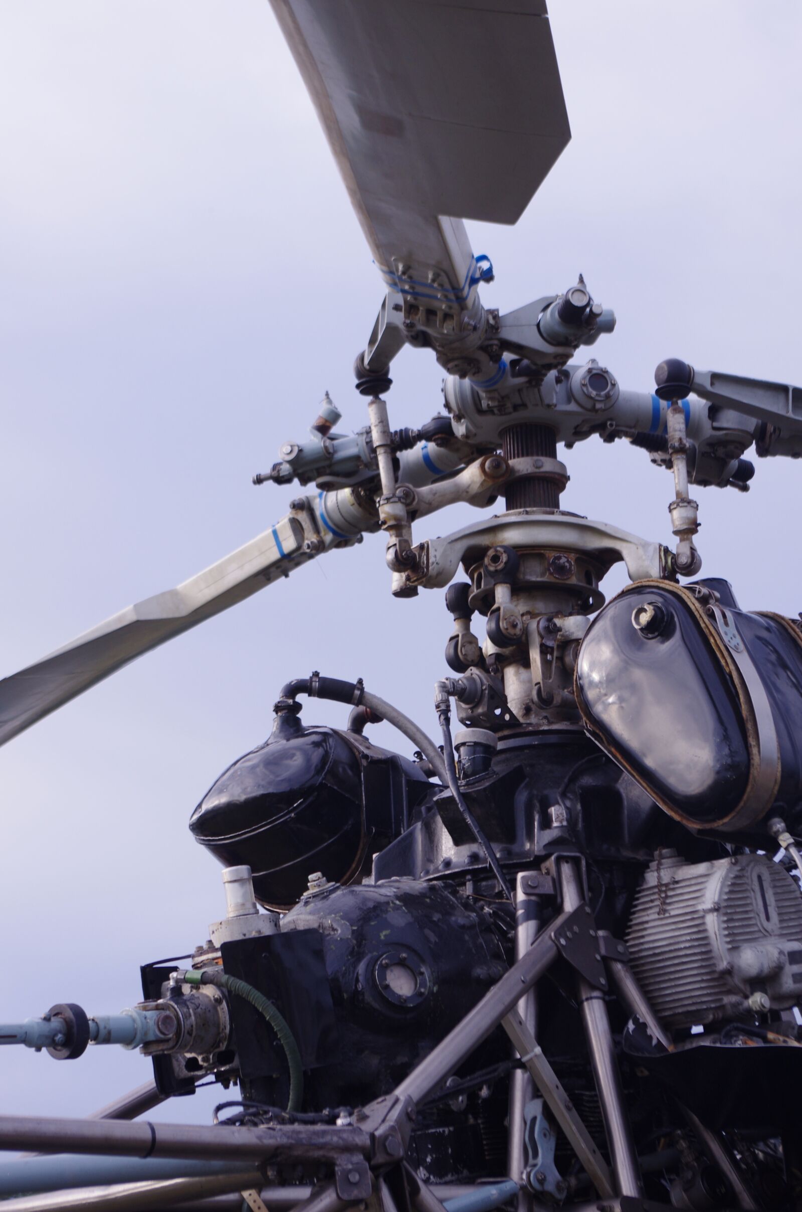 Pentax K-5 sample photo. Helicopter, propeller, blades photography