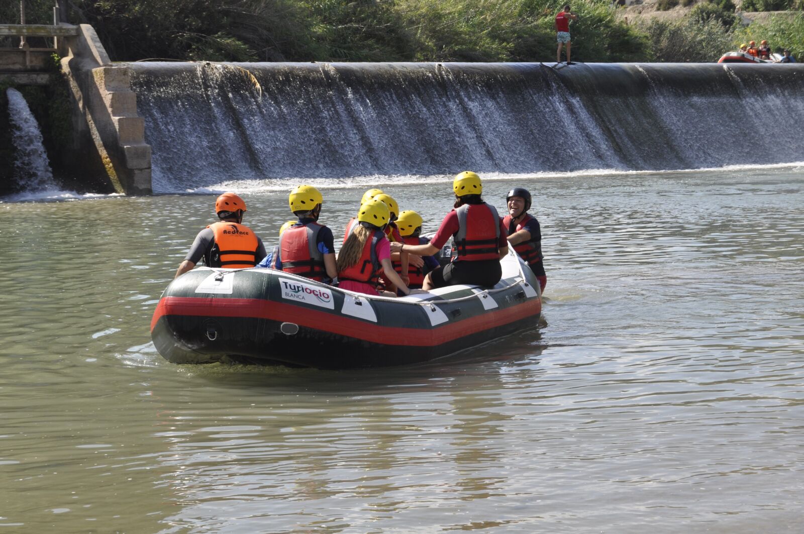 Nikon D5000 sample photo. Kayak, extreme sport, water photography