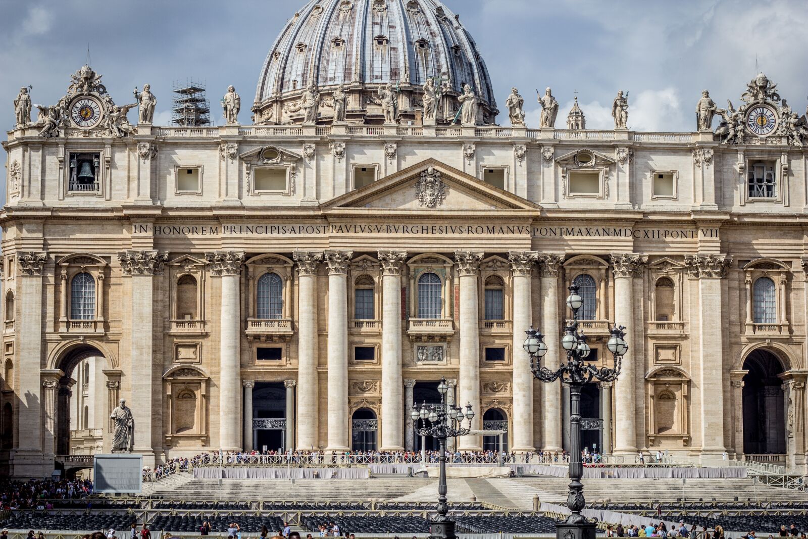 Canon EOS 60D + Canon EF 50mm F1.8 II sample photo. St peter's basilica, rome photography