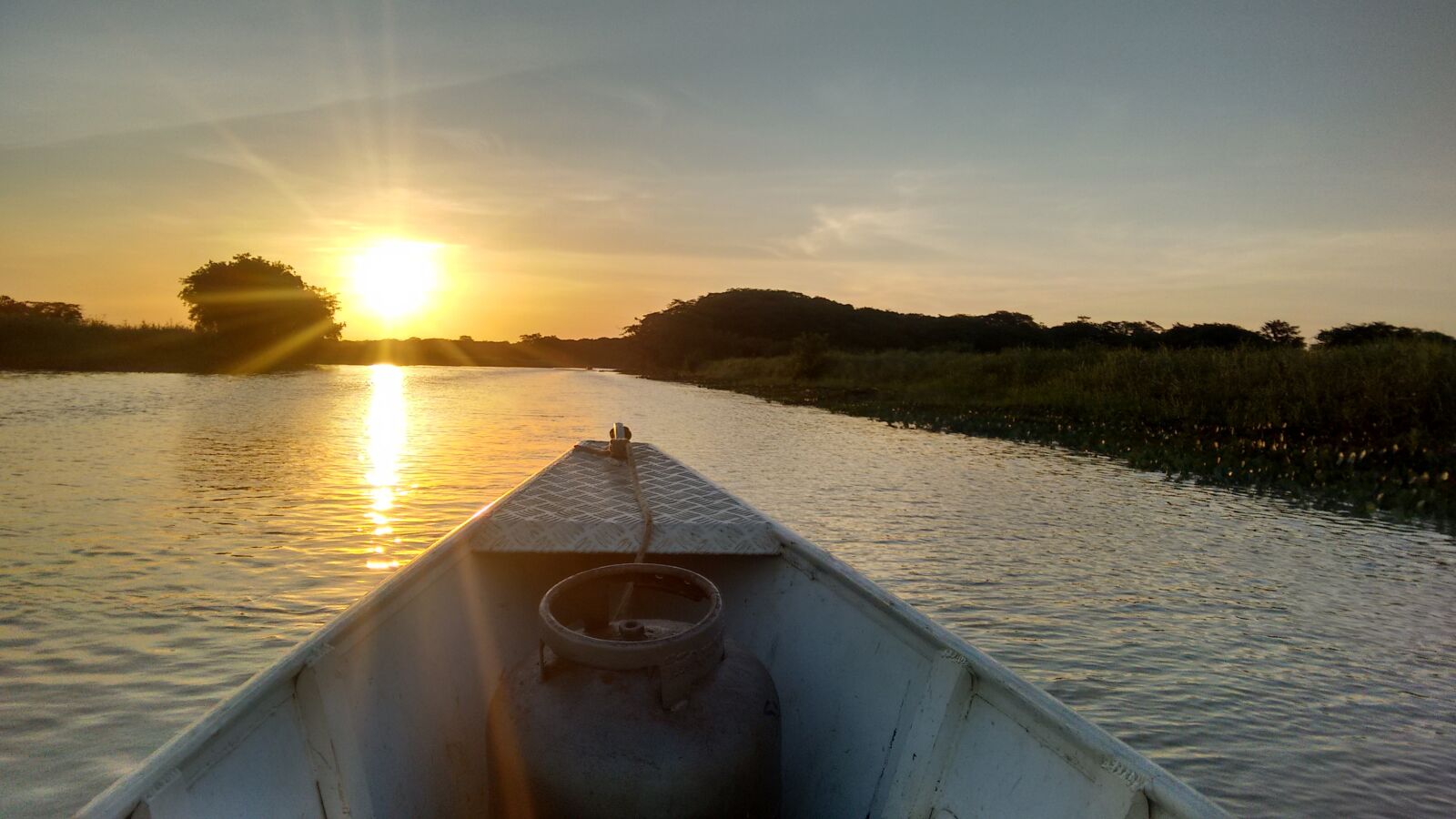 Motorola Moto G (2nd Gen) sample photo. Oiapoque, boat, sunset photography