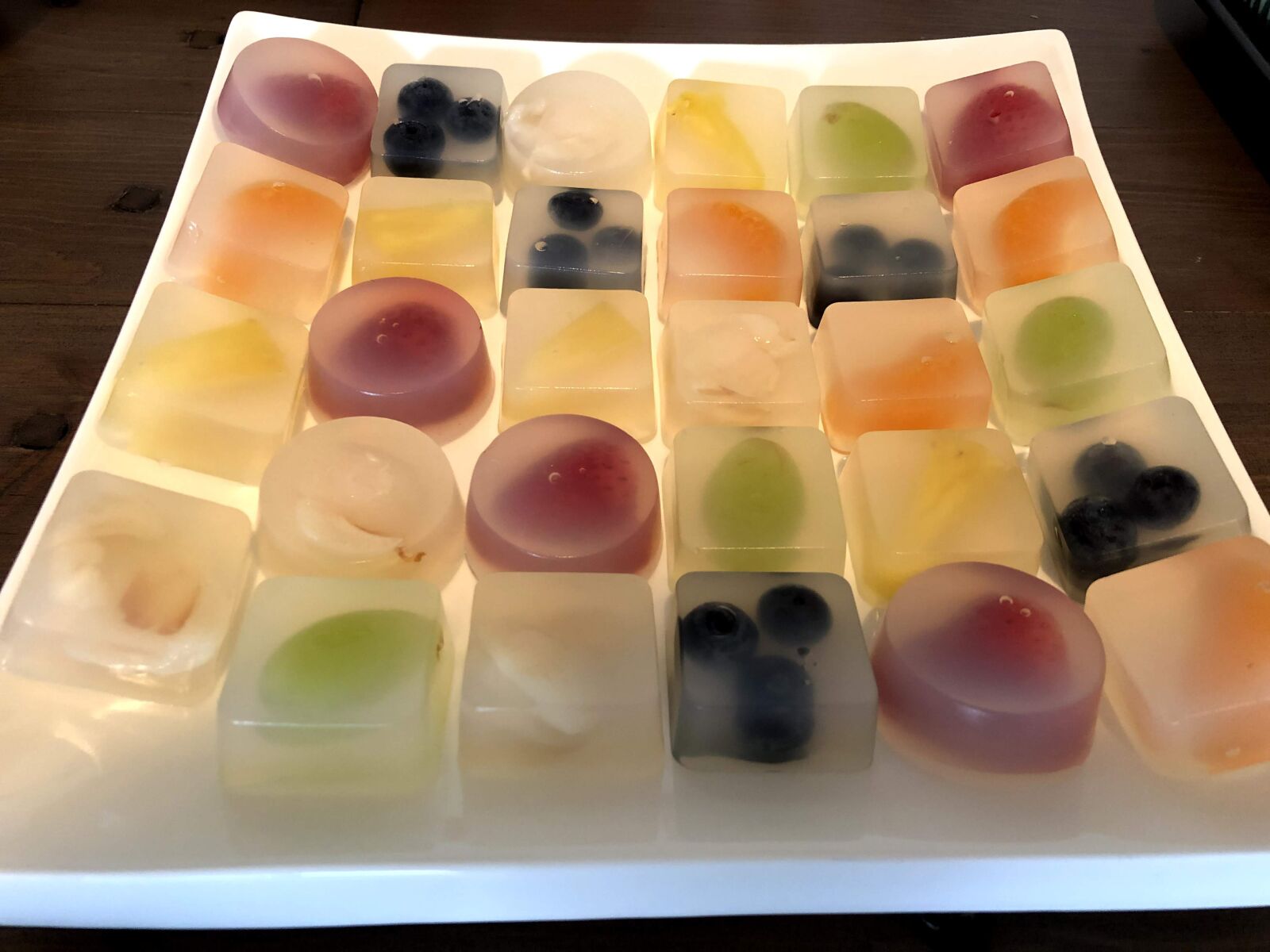 Apple iPhone X sample photo. Fruit jellies, dessert, healthy photography