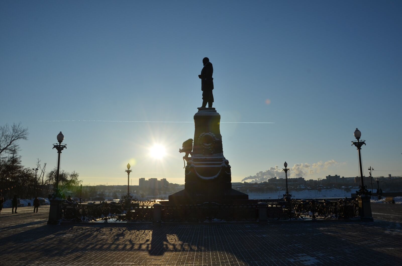 Nikon D7000 sample photo. Stalingrad, sunset, street photography