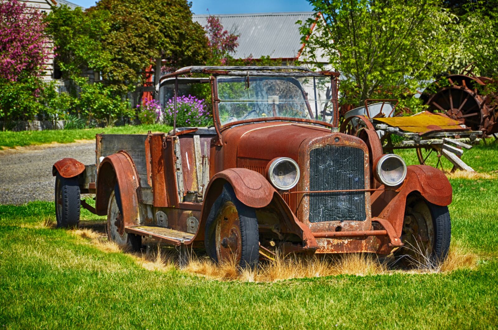 Nikon D7000 sample photo. Rusty car, car, old photography