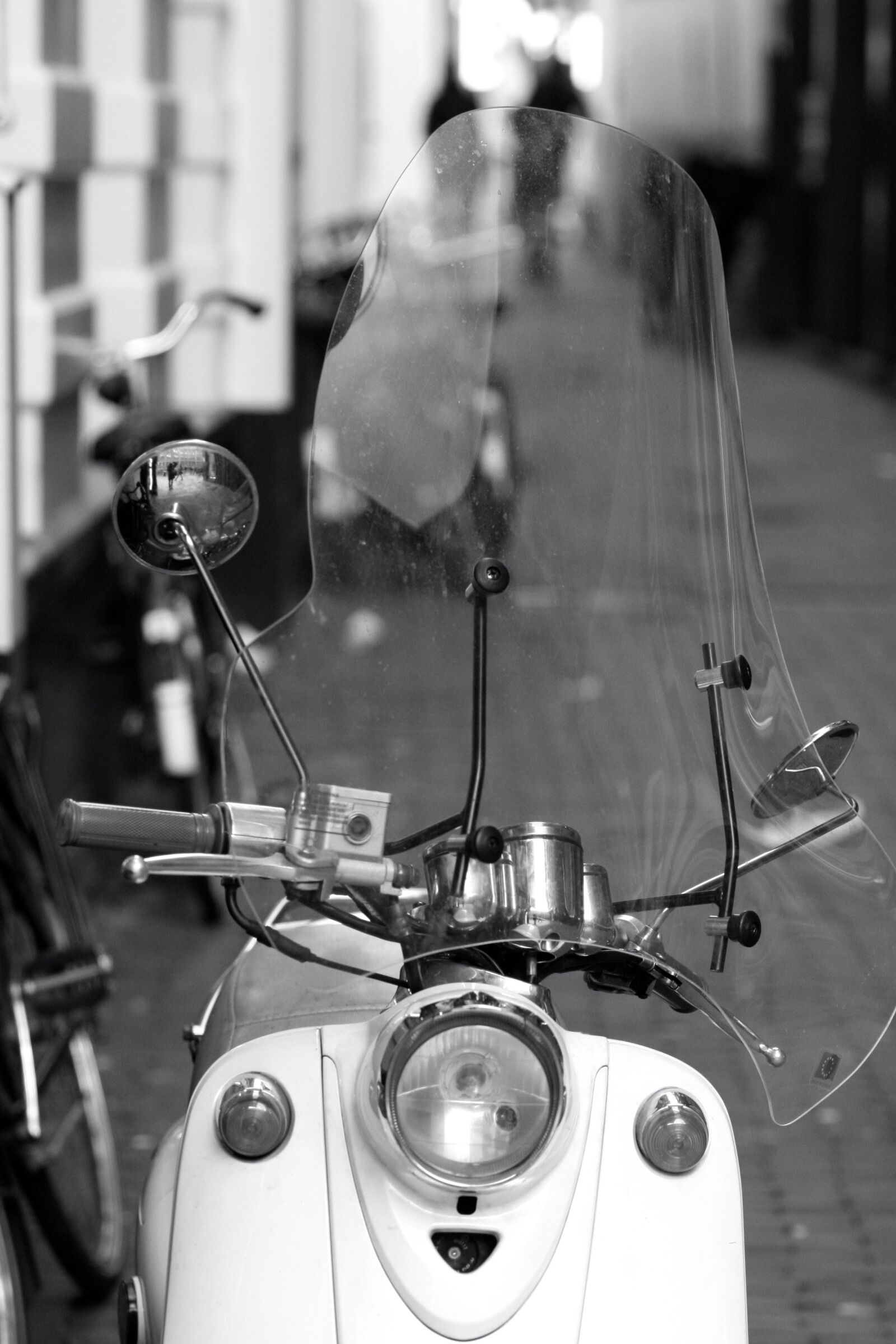 Canon EOS 30D sample photo. Scooter, amsterdam, holland photography