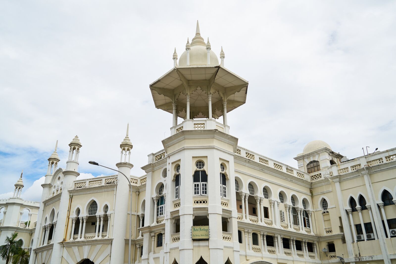 Sony a7R II sample photo. White, building, malaysia photography