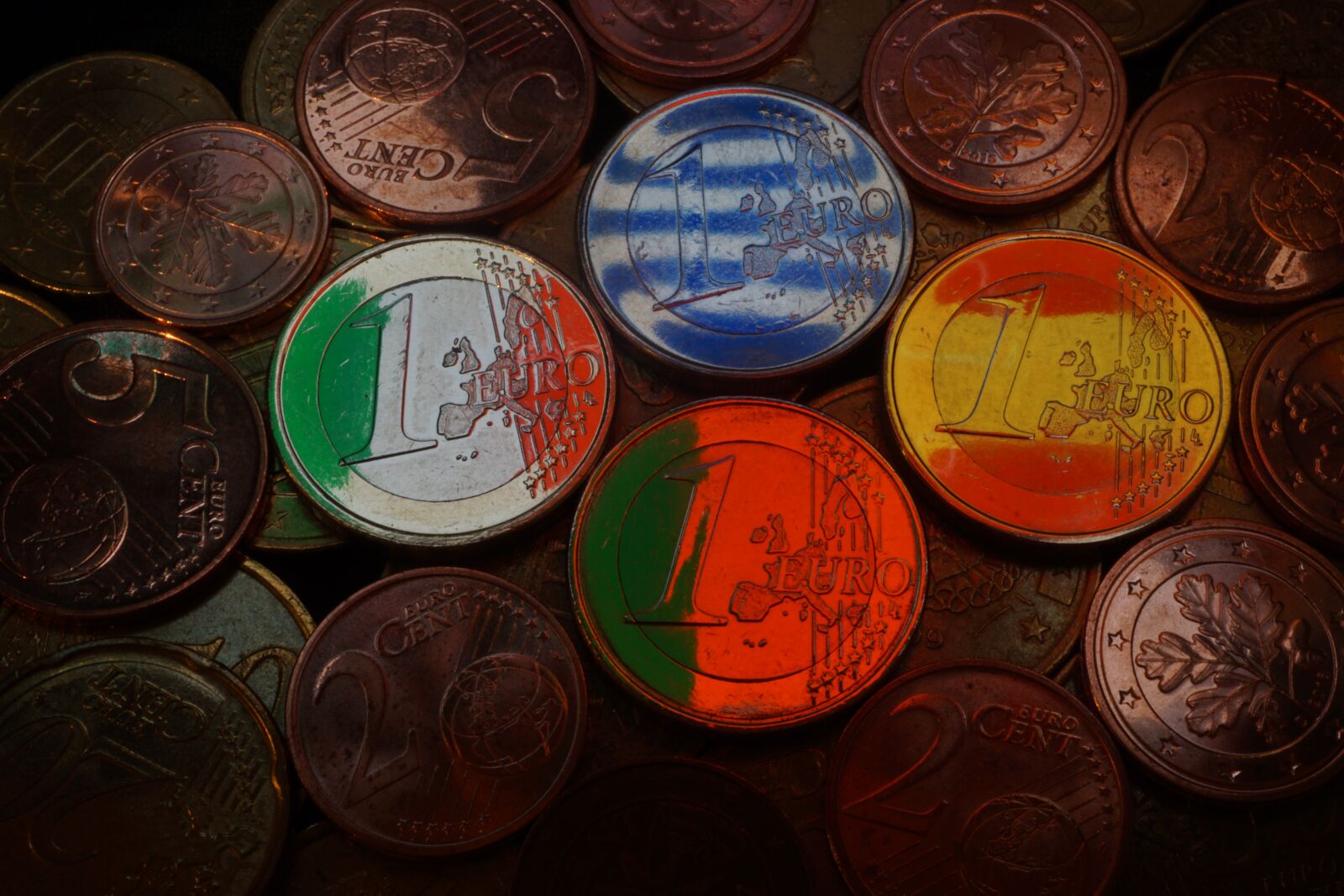 Sony a6000 sample photo. Euro, coins, portugal photography