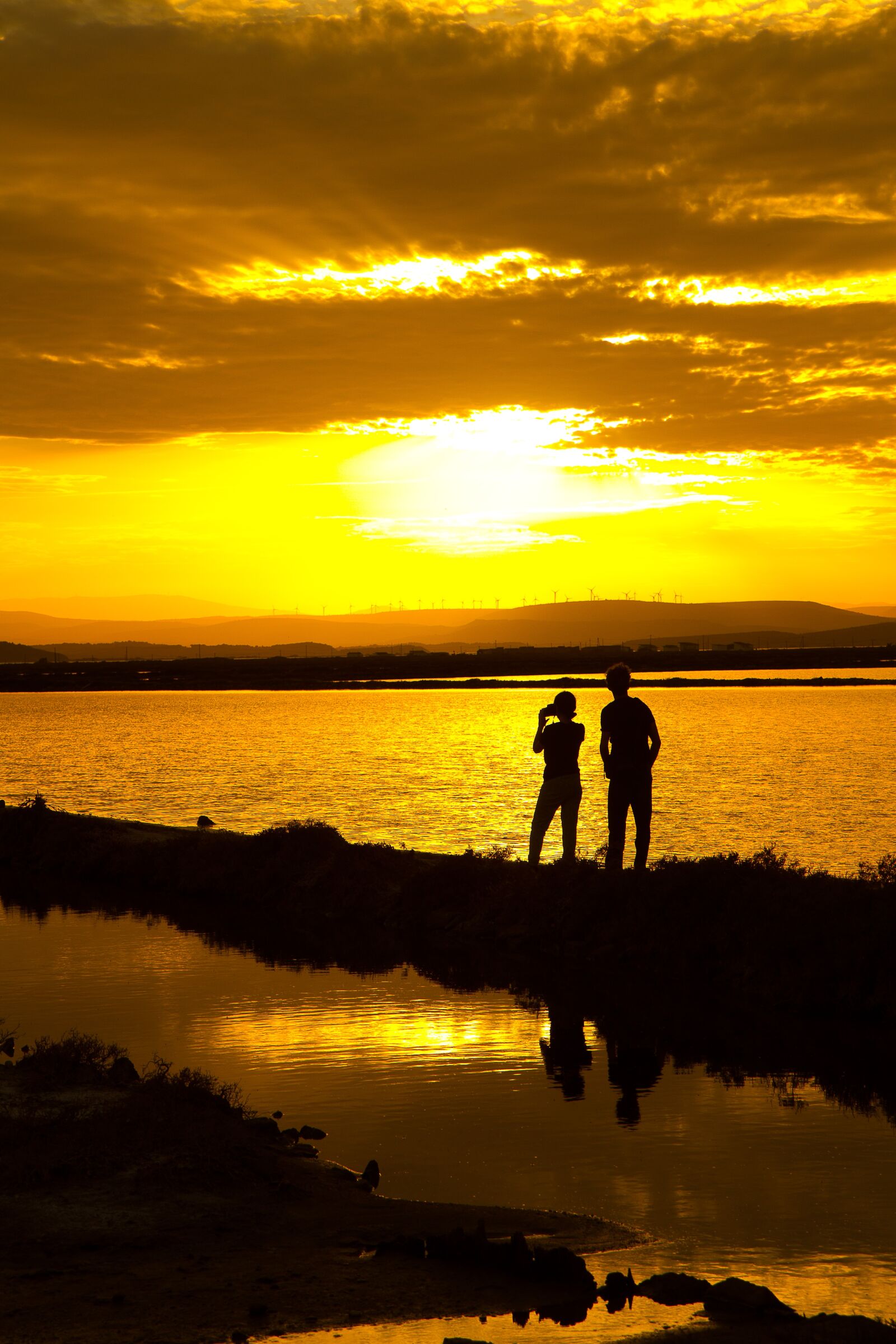 Canon EOS 7D sample photo. Sunset, salins, gruissan photography