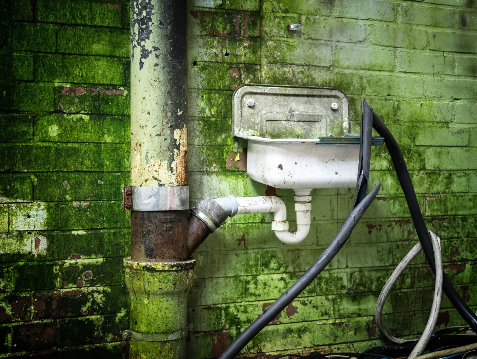 Nikon D3300 sample photo. Lost places, bathroom sink photography