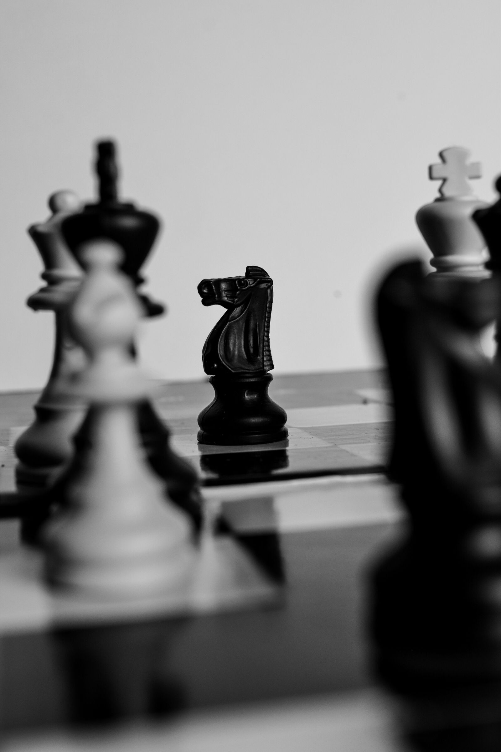 Nikon D5300 sample photo. Chess, black, white photography