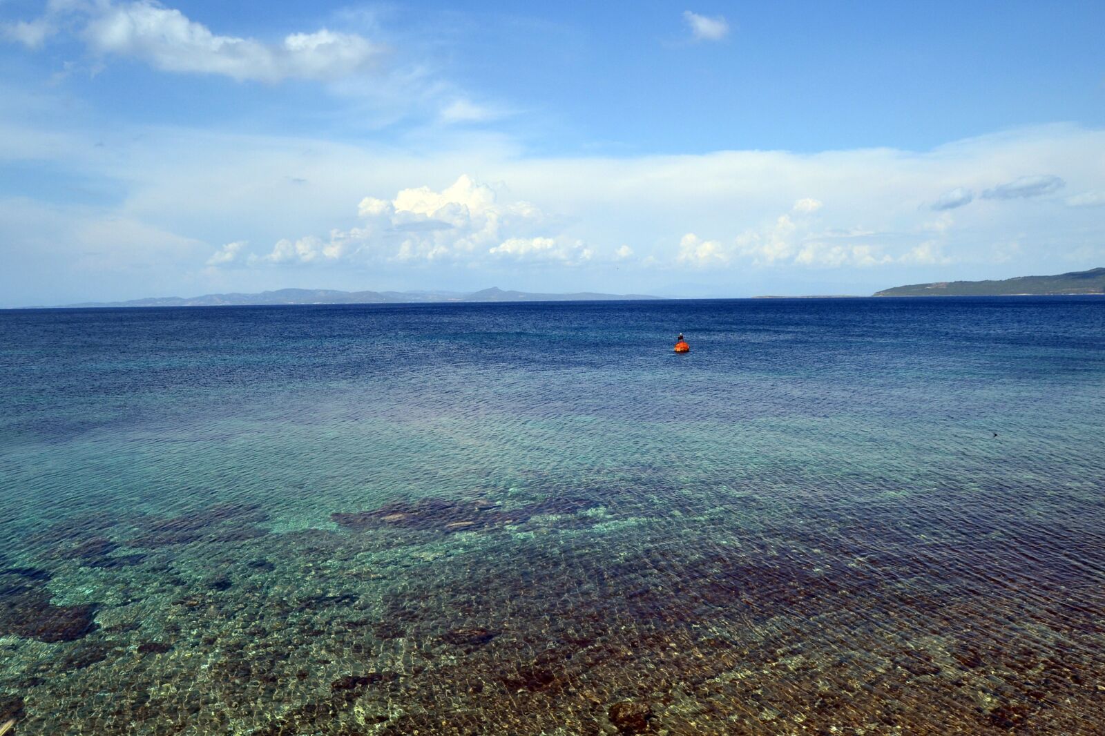 Nikon D3100 sample photo. Sea, ocean, buoy photography