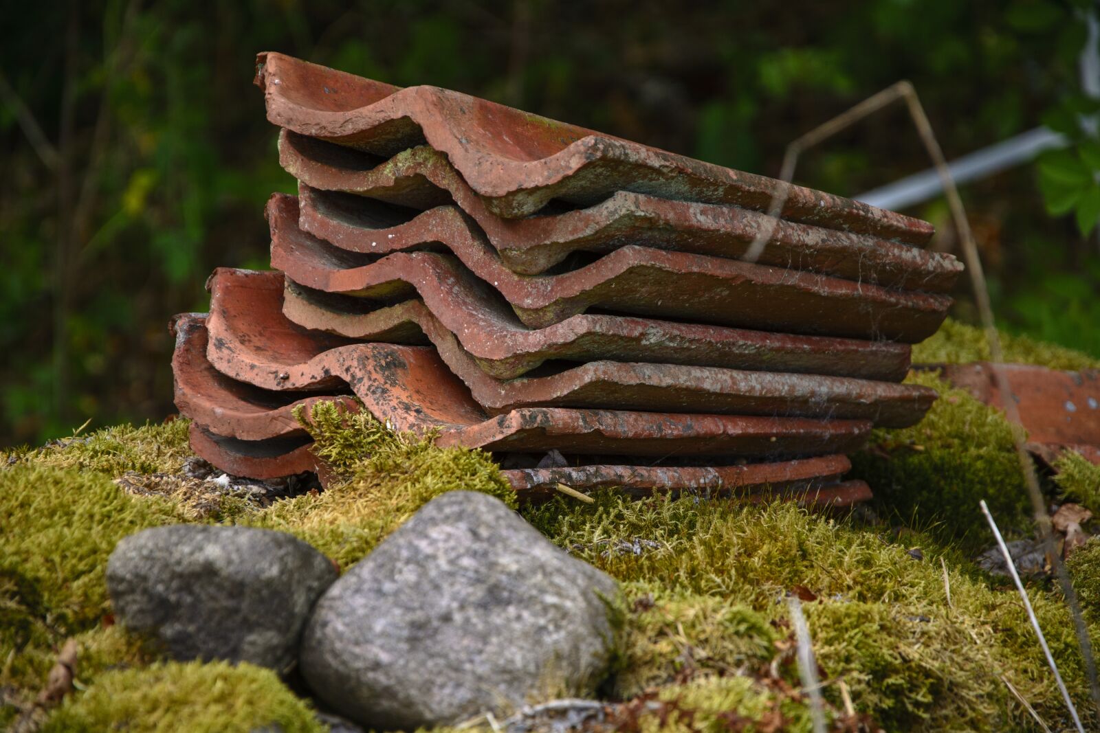 Nikon D7100 sample photo. Tile, old, weathered photography