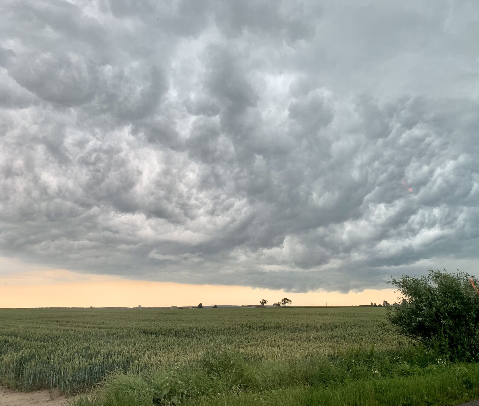 Apple iPhone XR sample photo. Before the storm, clouds photography