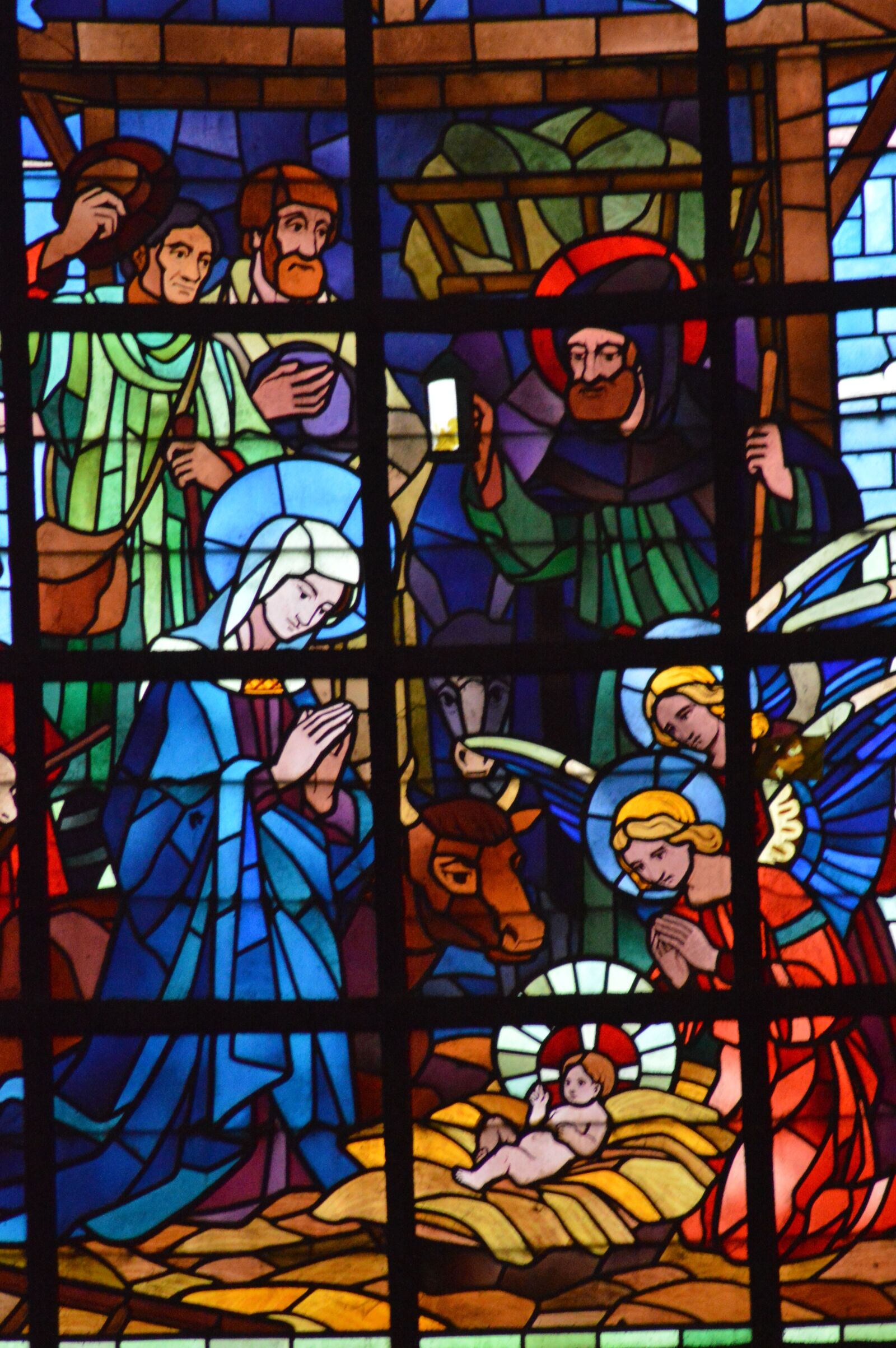 Nikon D3200 sample photo. Stained glass, window, church photography