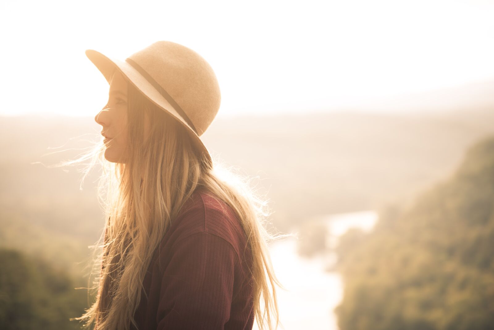 Nikon D810 sample photo. Backlit, dawn, girl photography
