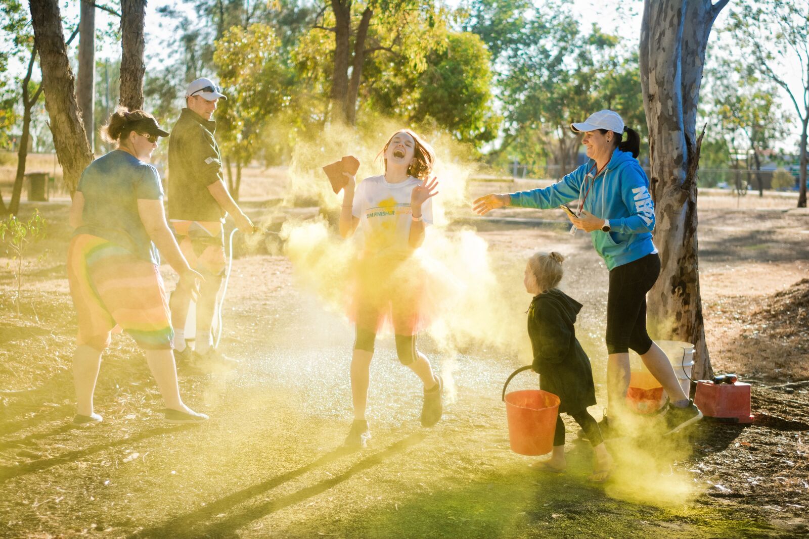 Nikon D7100 sample photo. The color run, colorful photography