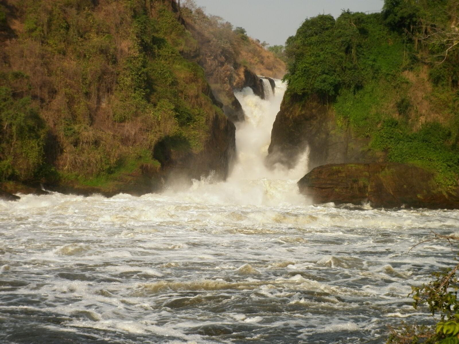 Panasonic DMC-F3 sample photo. Africa, river, waterfall photography