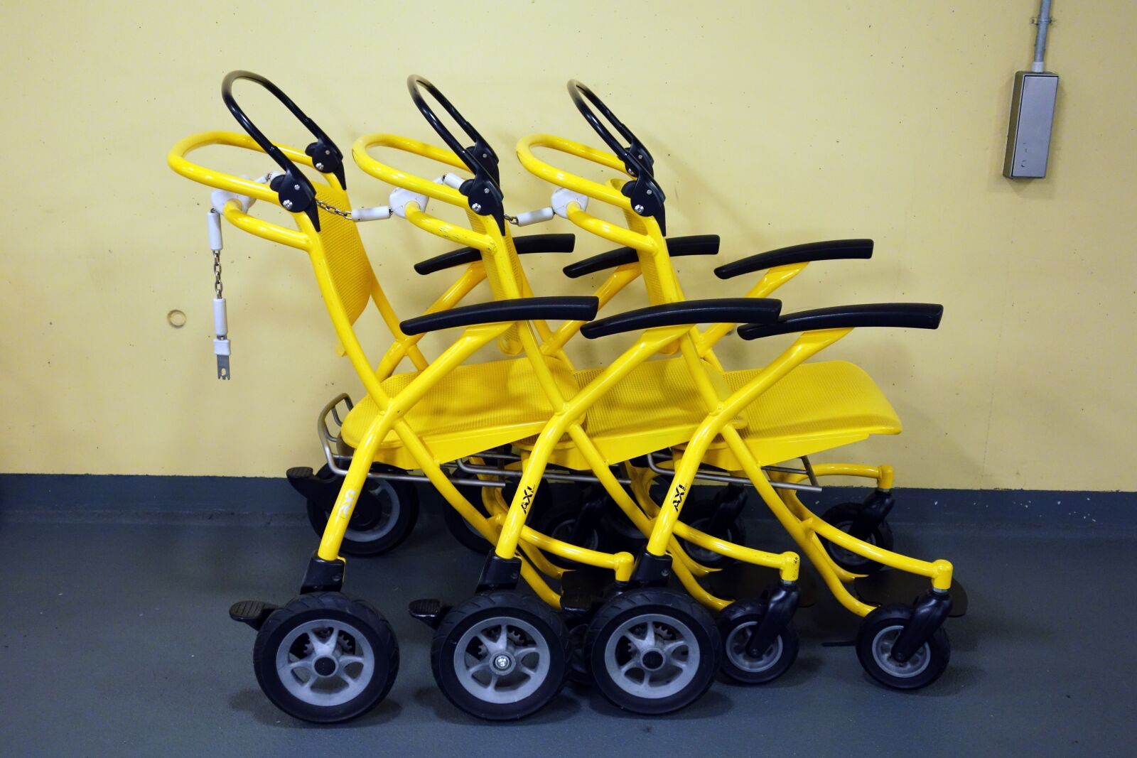 Sony Cyber-shot DSC-RX100 sample photo. Wheelchairs, hospital, transport photography