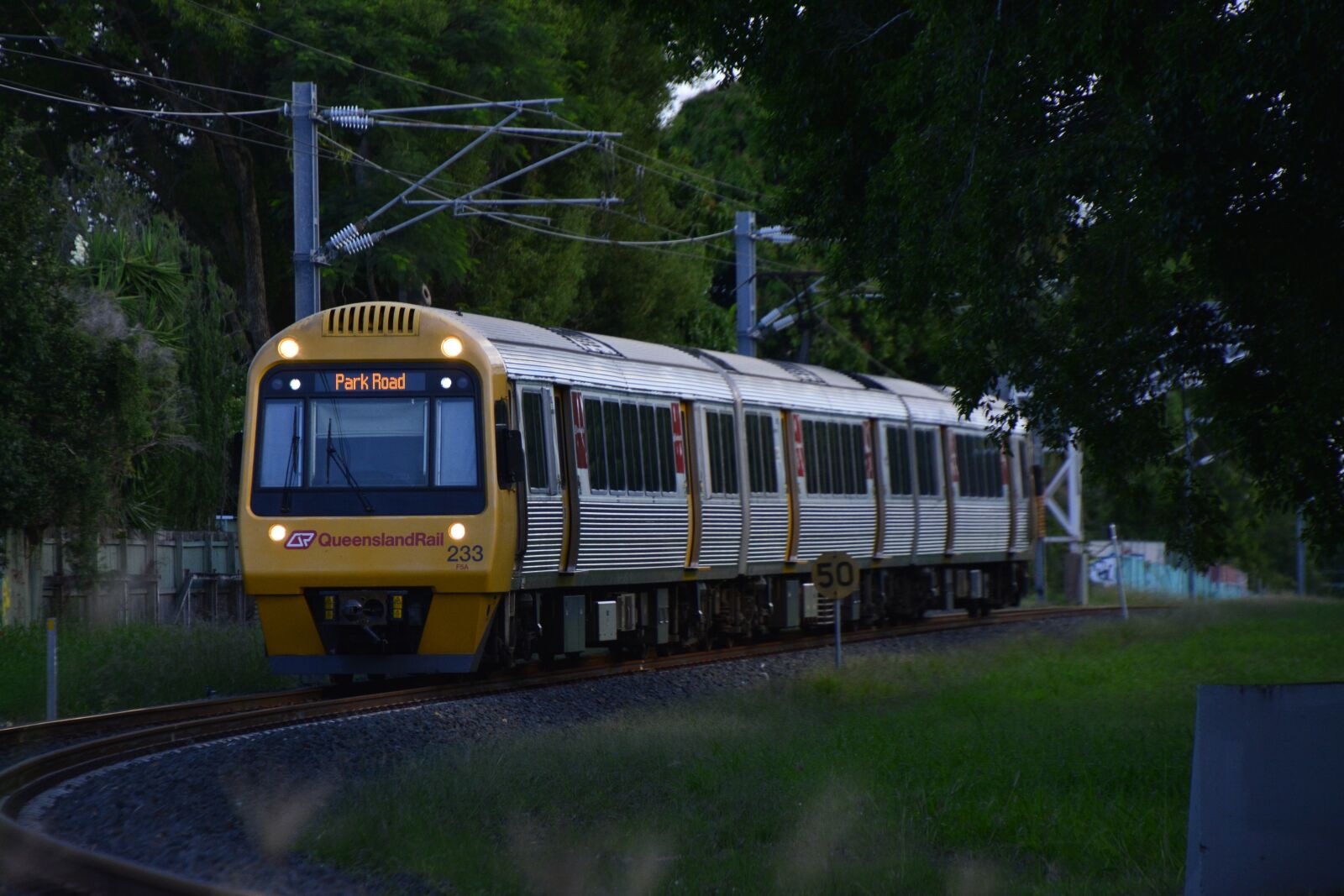 Nikon D5200 sample photo. Brisbane, rail, train photography