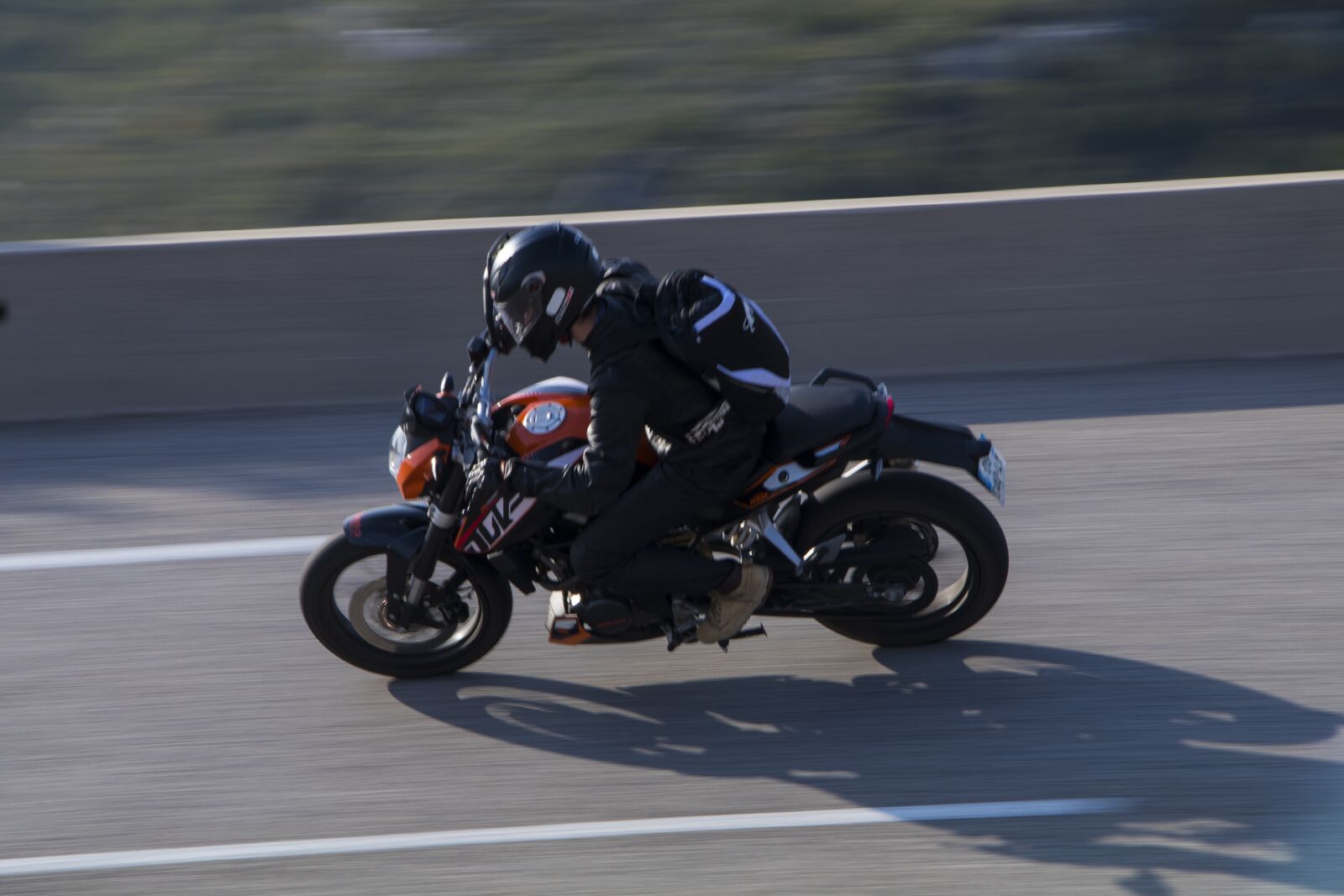 Canon EOS 80D sample photo. Speed, motorcycle, ktm photography