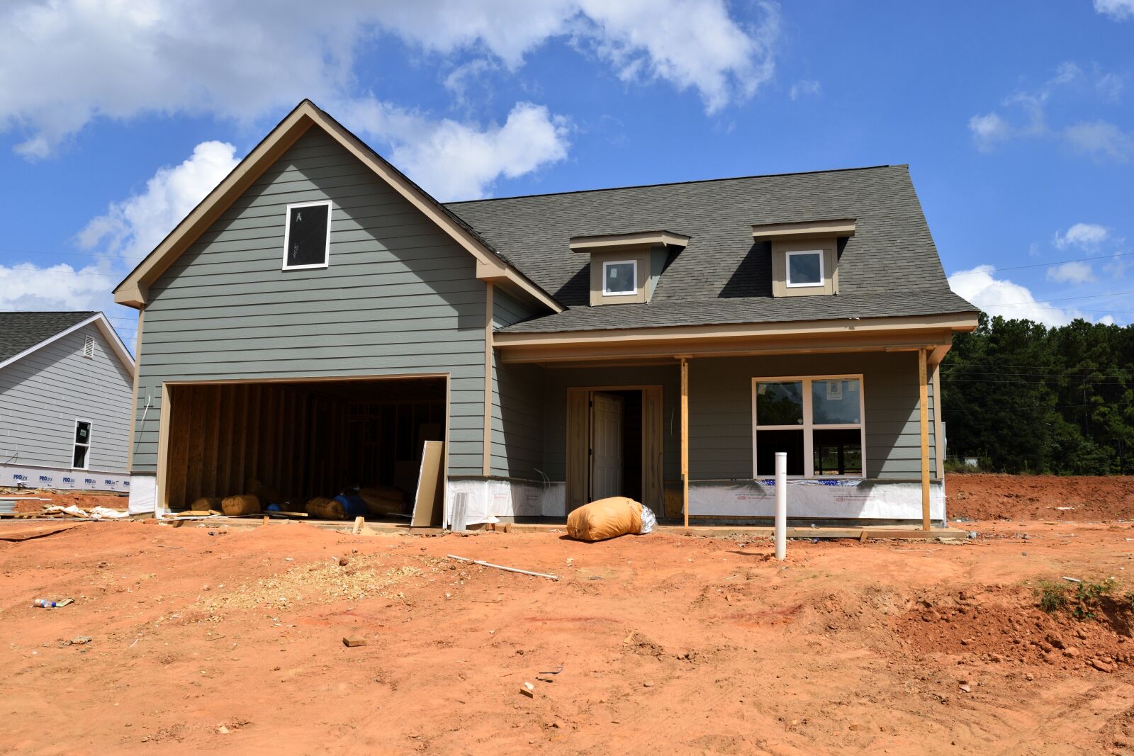 Nikon D3300 sample photo. New home, construction, site photography