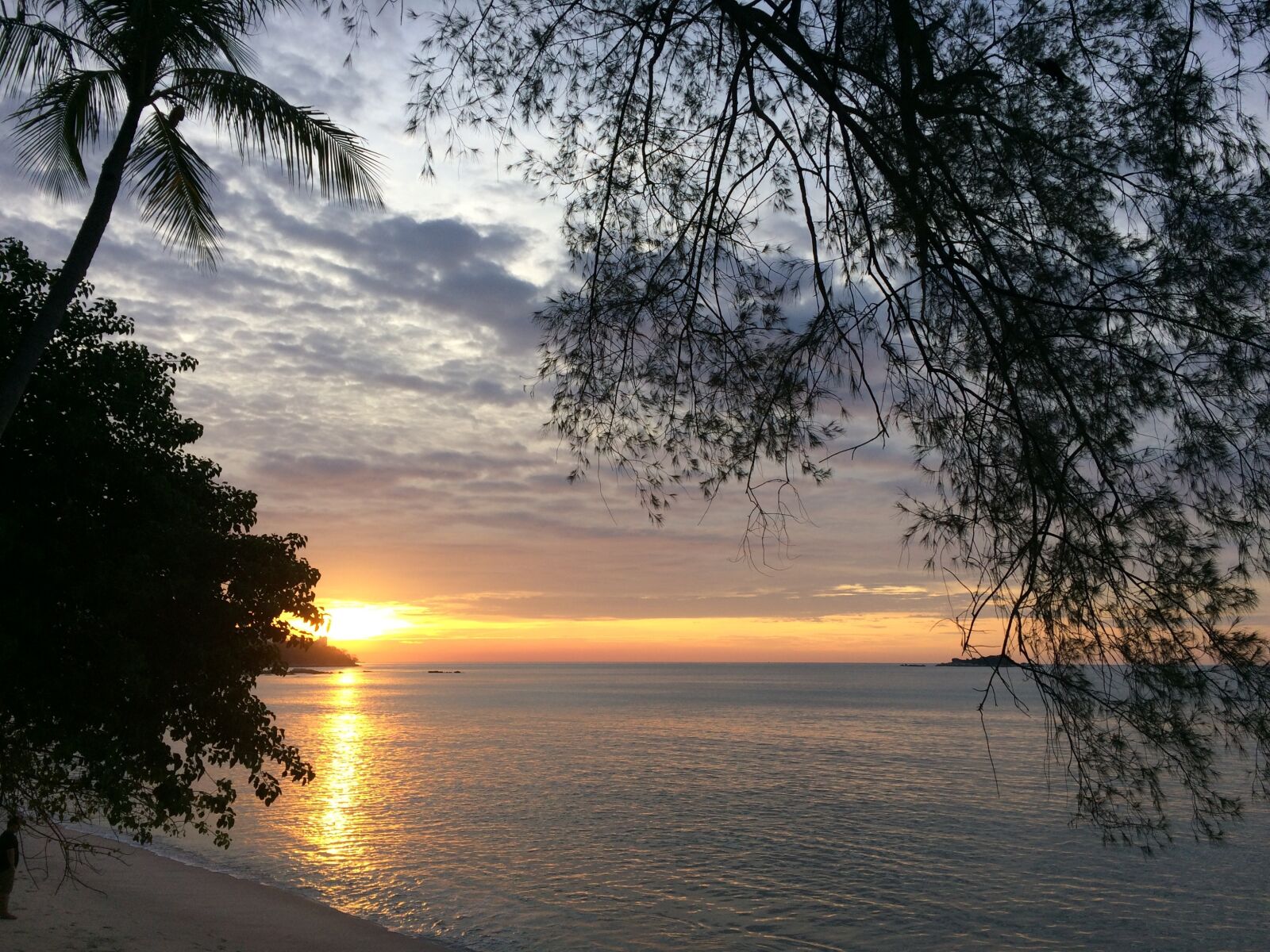 iPhone 5s back camera 4.15mm f/2.2 sample photo. Sunset, sunset from nias photography