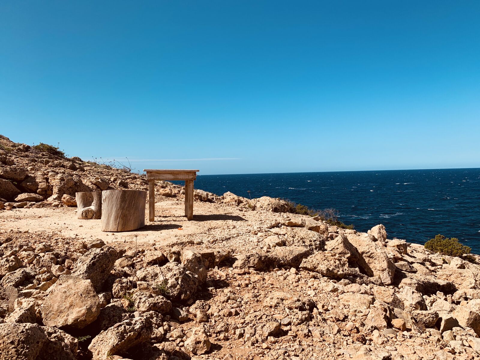 Apple iPhone XR sample photo. Ibiza, ocean, blue photography