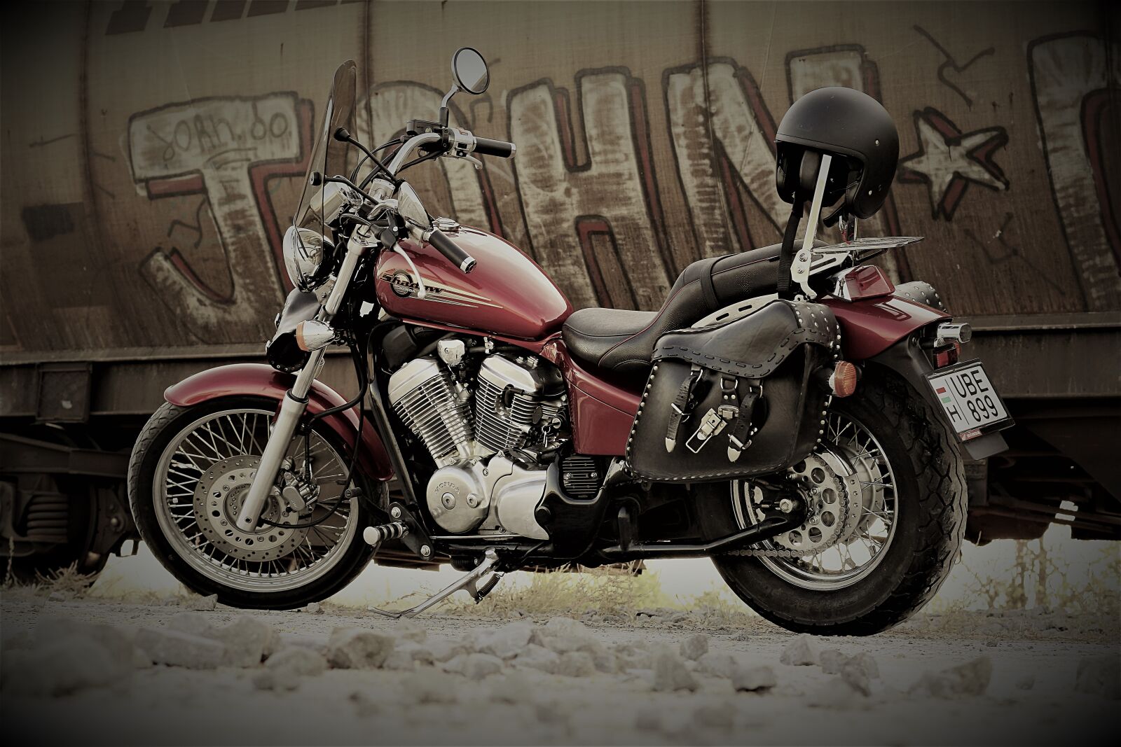 Nikon 1 J5 sample photo. Engine, honda, honda shadow photography