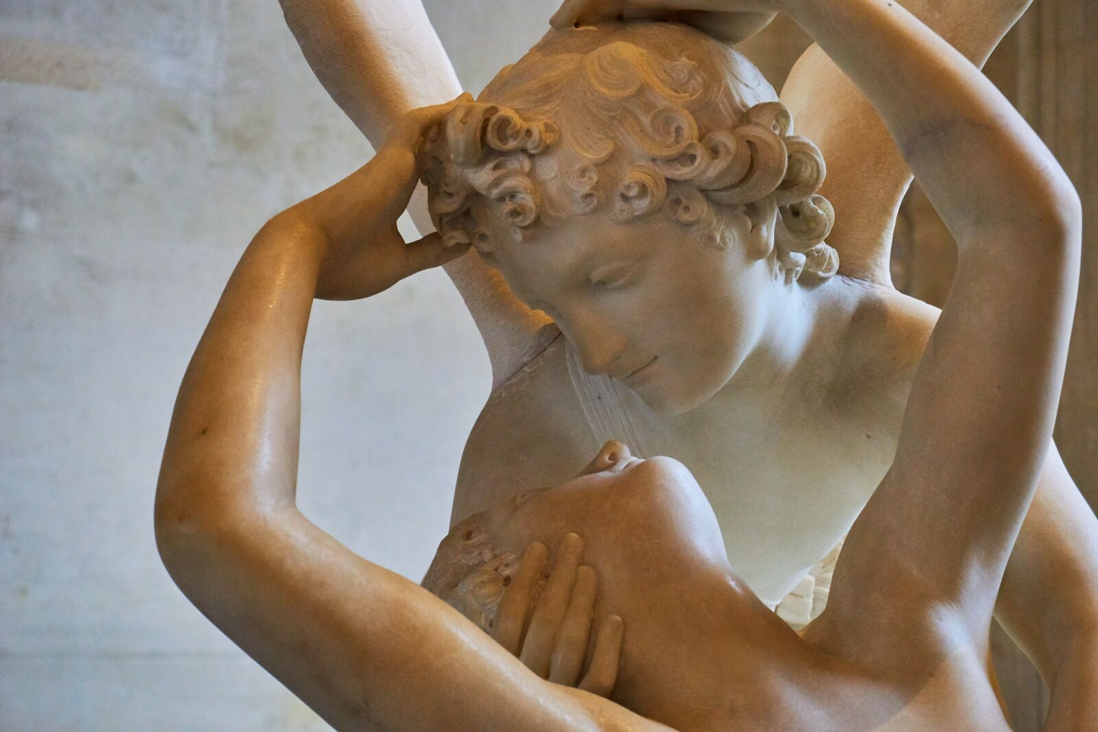 Sony a6000 sample photo. Louvre, paris, statue photography