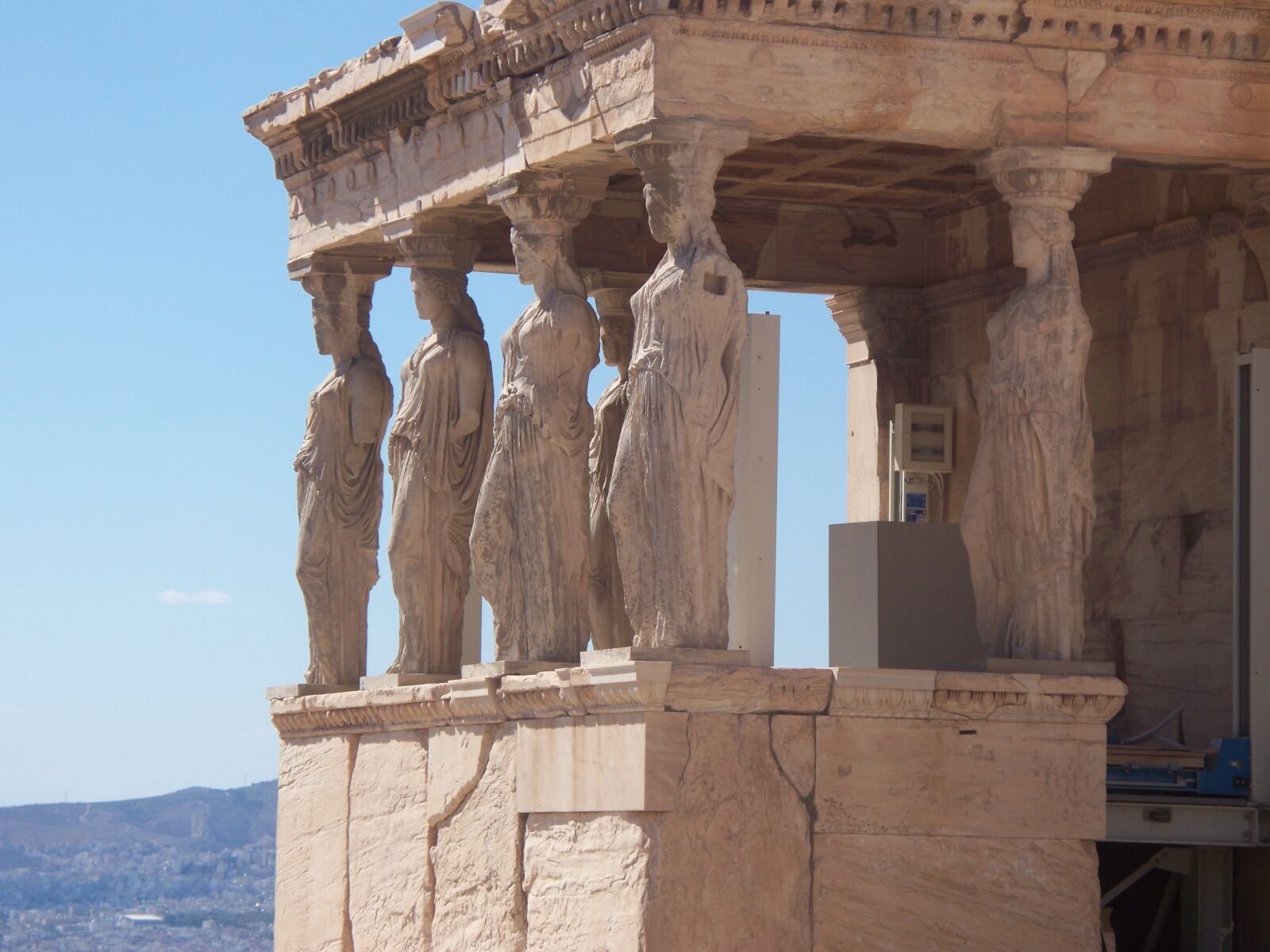 Kodak EASYSHARE Z1485 IS DIGITAL CAMERA sample photo. Acropolis, greece, greek photography