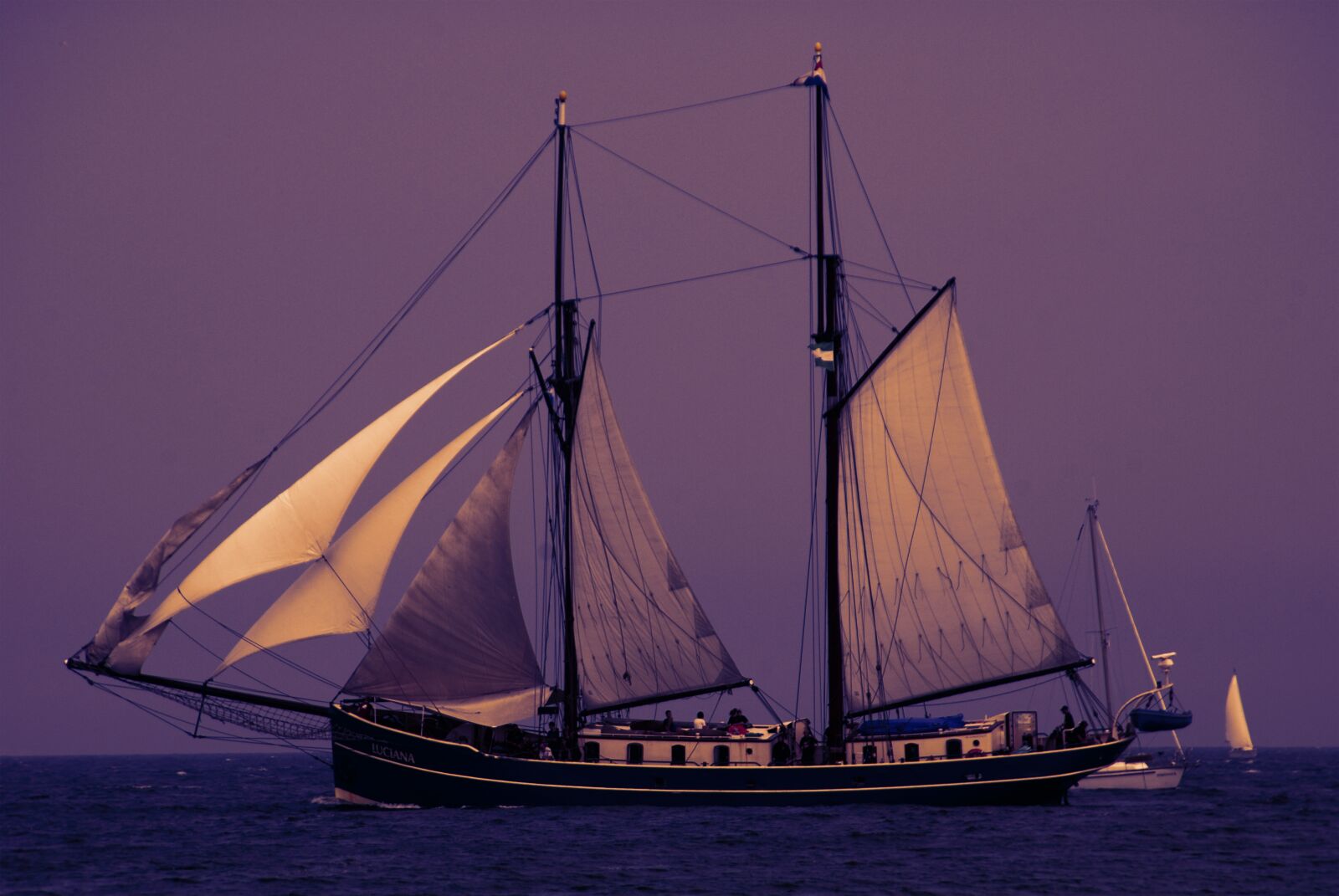 Nikon D80 sample photo. Baltic sea, sail, ship photography