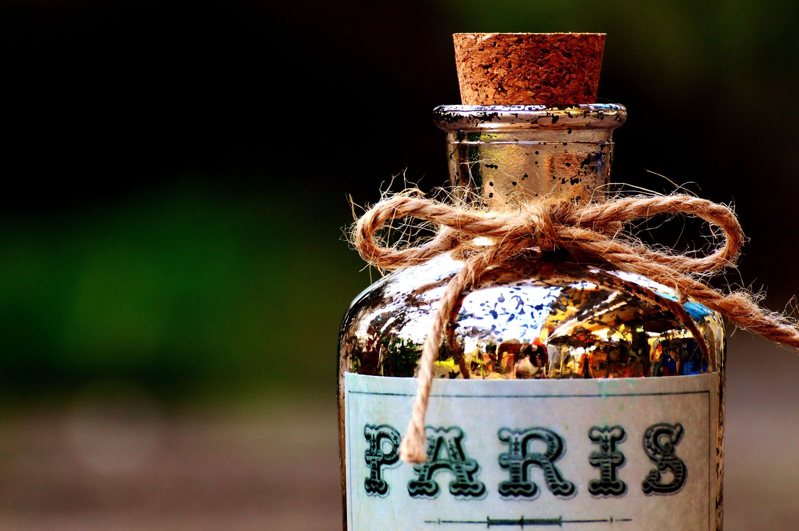 Nikon D3200 sample photo. Bottle, cork, cord photography