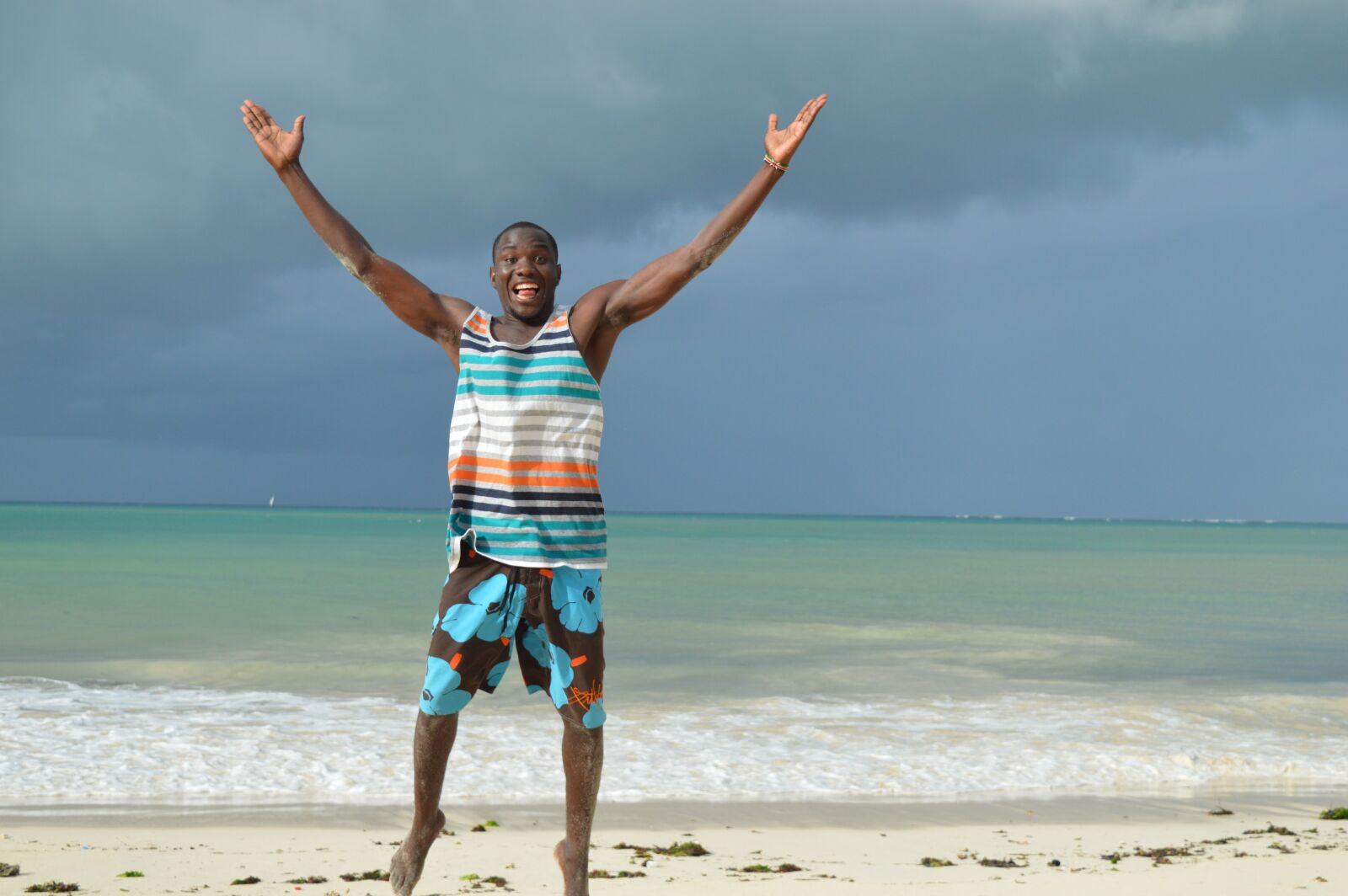 Nikon D3200 sample photo. Kenya, coast, sea photography