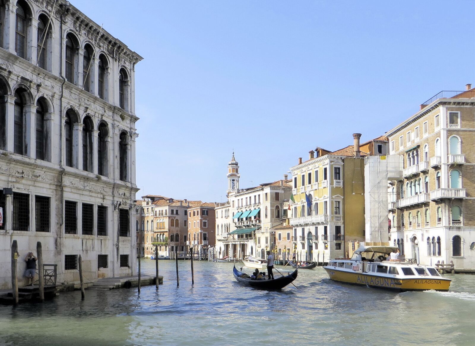 Canon PowerShot SX270 HS sample photo. Italy, venice, grand canal photography