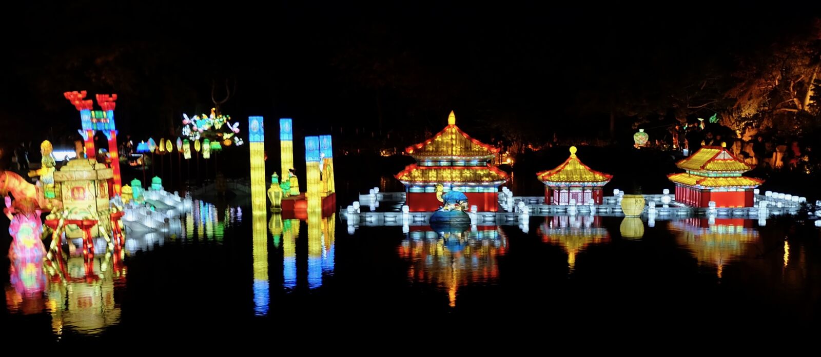 Fujifilm X-A2 sample photo. Lantern, festival, at, montreal photography