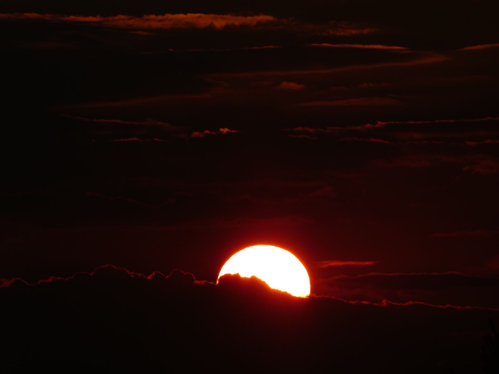Panasonic DMC-TZ81 sample photo. Sunset, red, gold photography