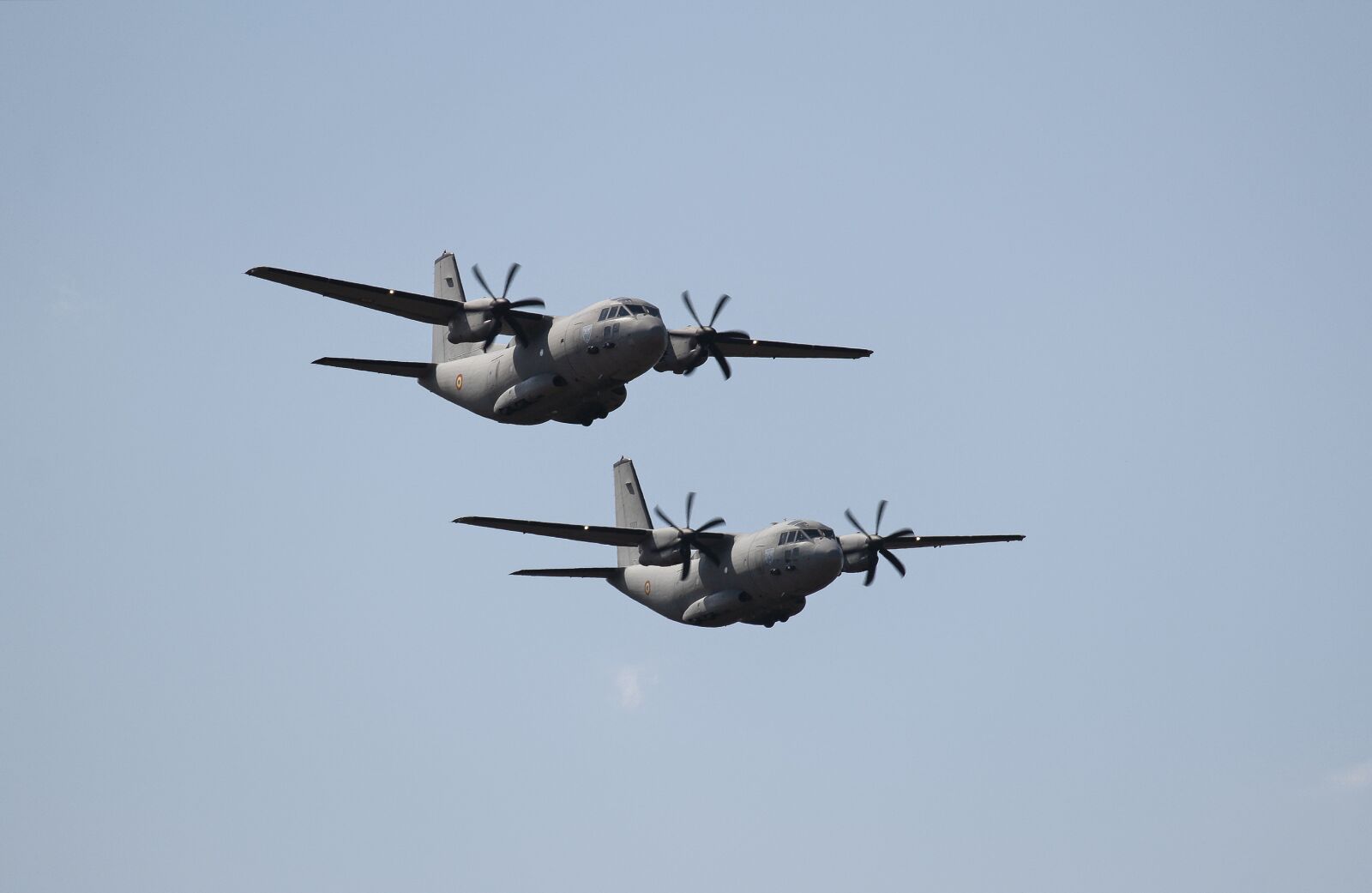 Canon EF-S 55-250mm F4-5.6 IS STM sample photo. Airplane, c27 spartan, cargo photography
