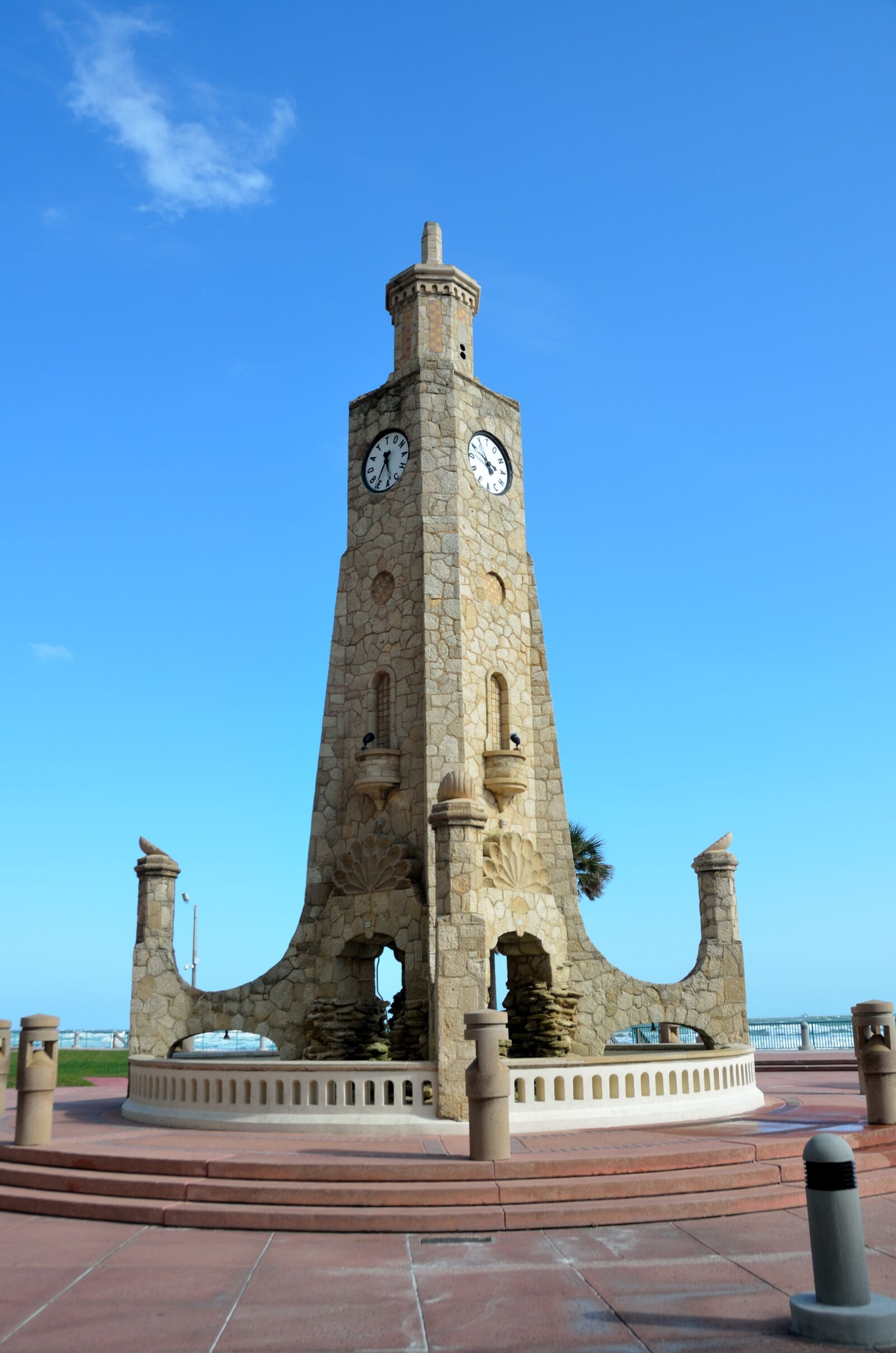 Nikon D7000 sample photo. Clock tower, famous, daytona photography