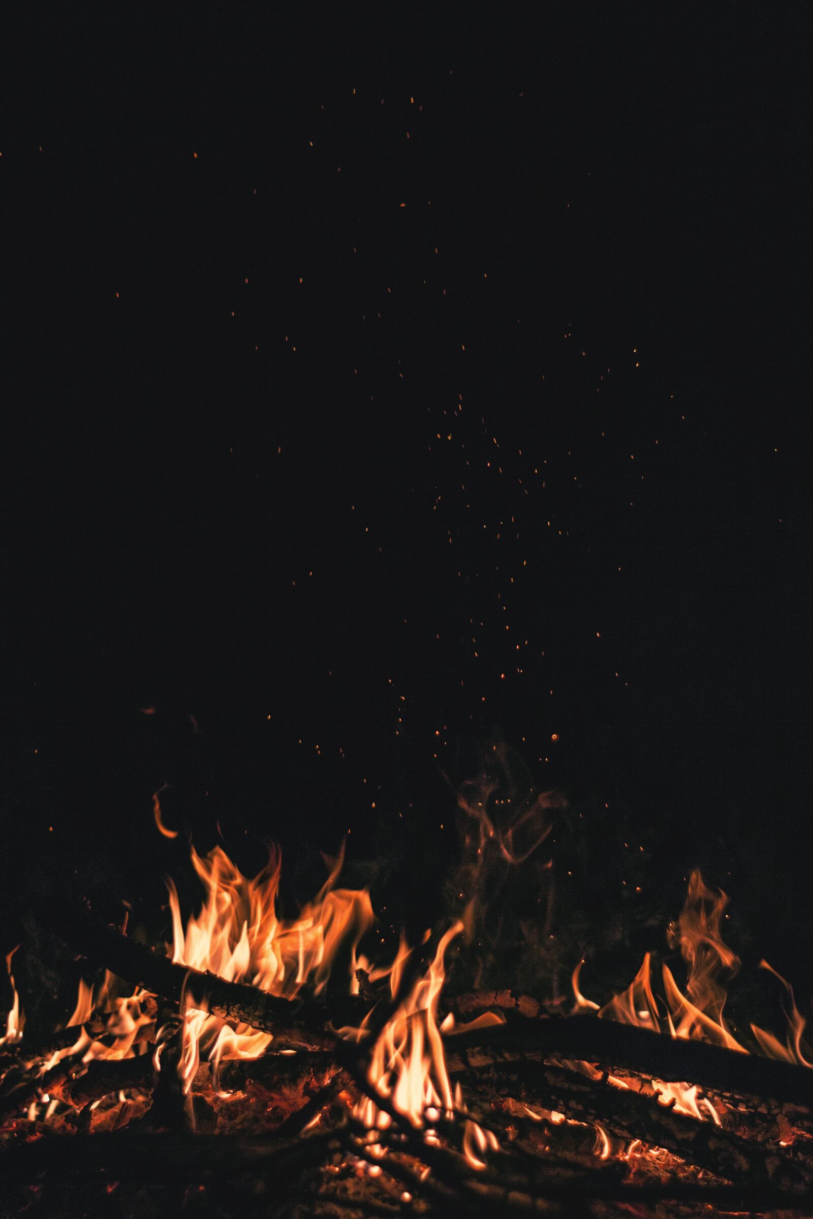 YN50mm f/1.8 II sample photo. Campfire, fire, burning photography