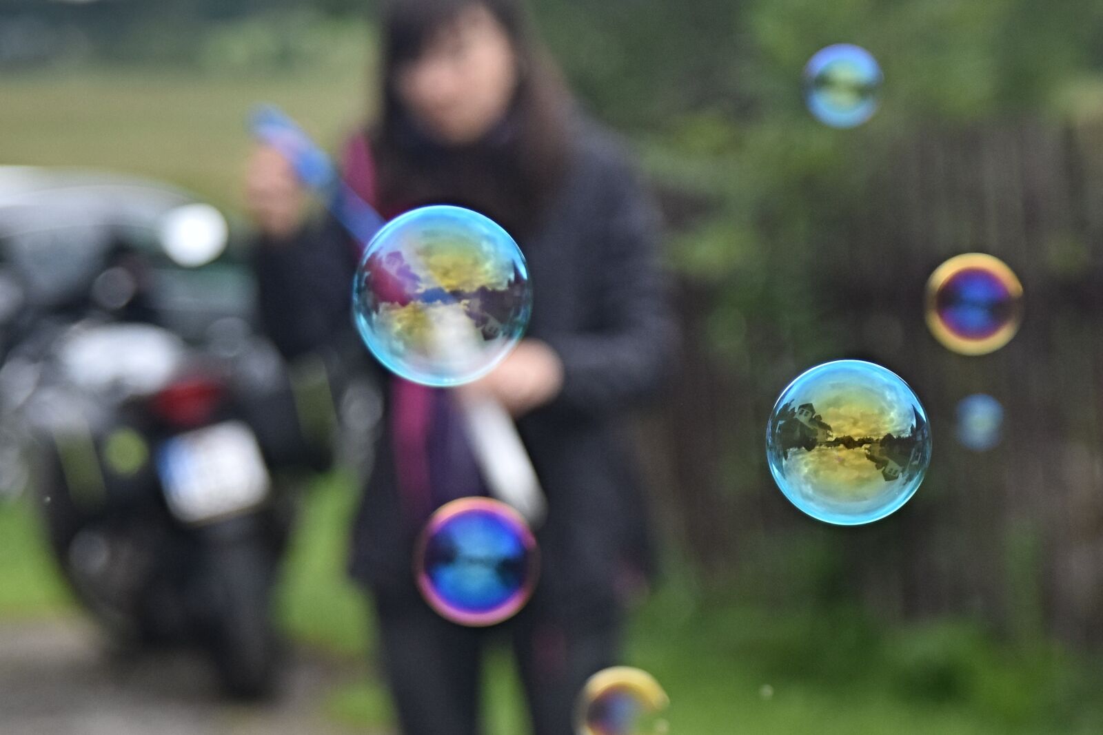 Nikon D5600 sample photo. Bubble blower, bubbles, pleasure photography