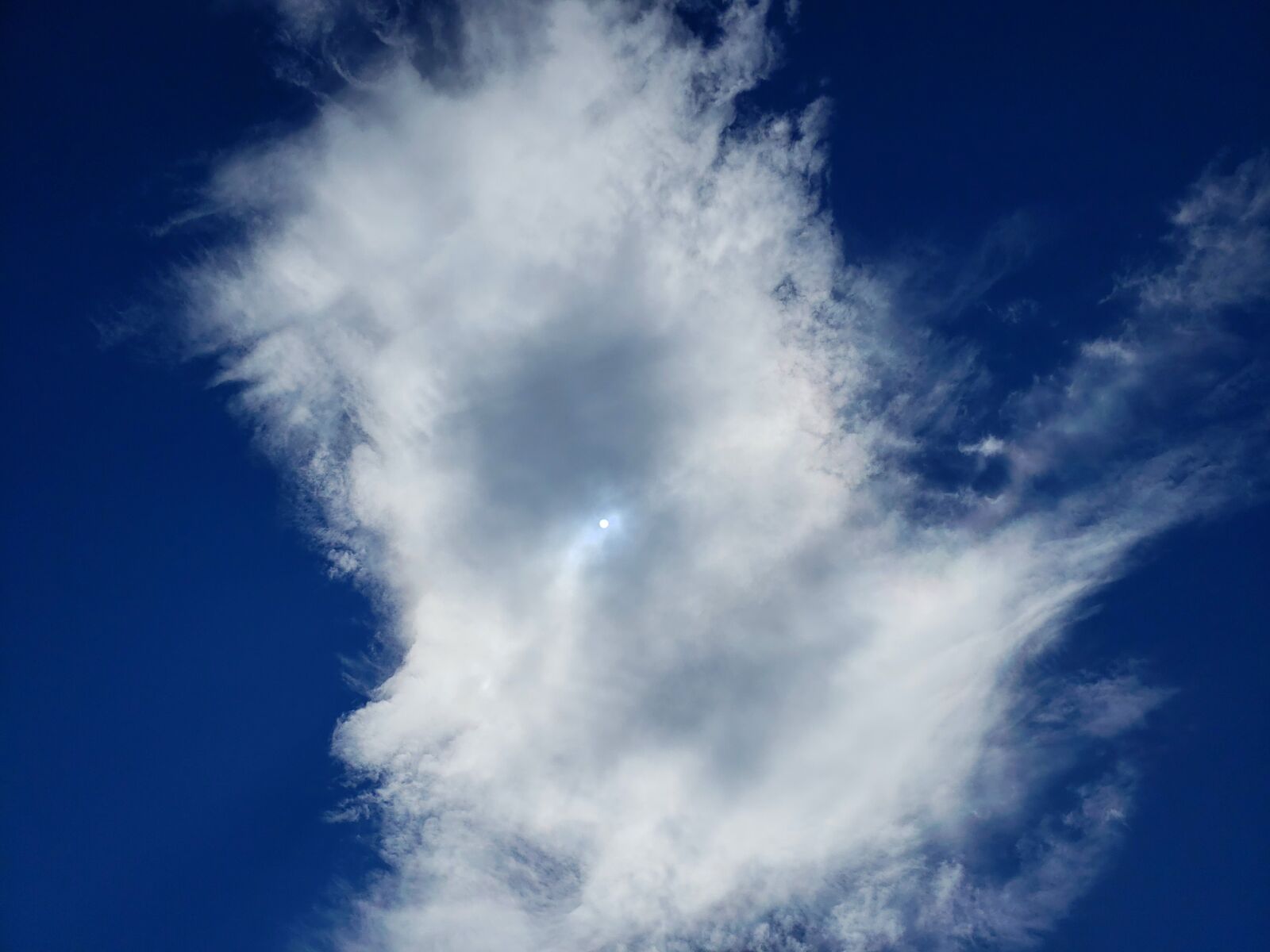 Samsung Galaxy S9+ sample photo. Sun, orb, sky photography