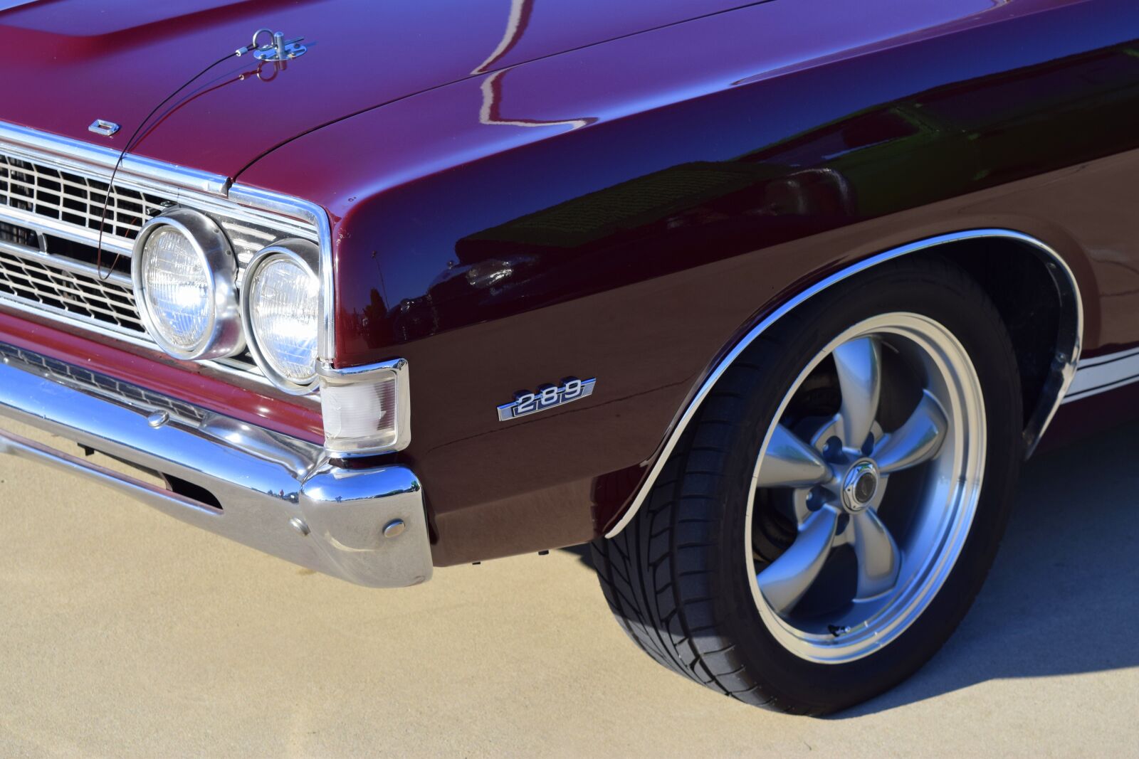 Nikon D3300 sample photo. Ford, classic, muscle car photography