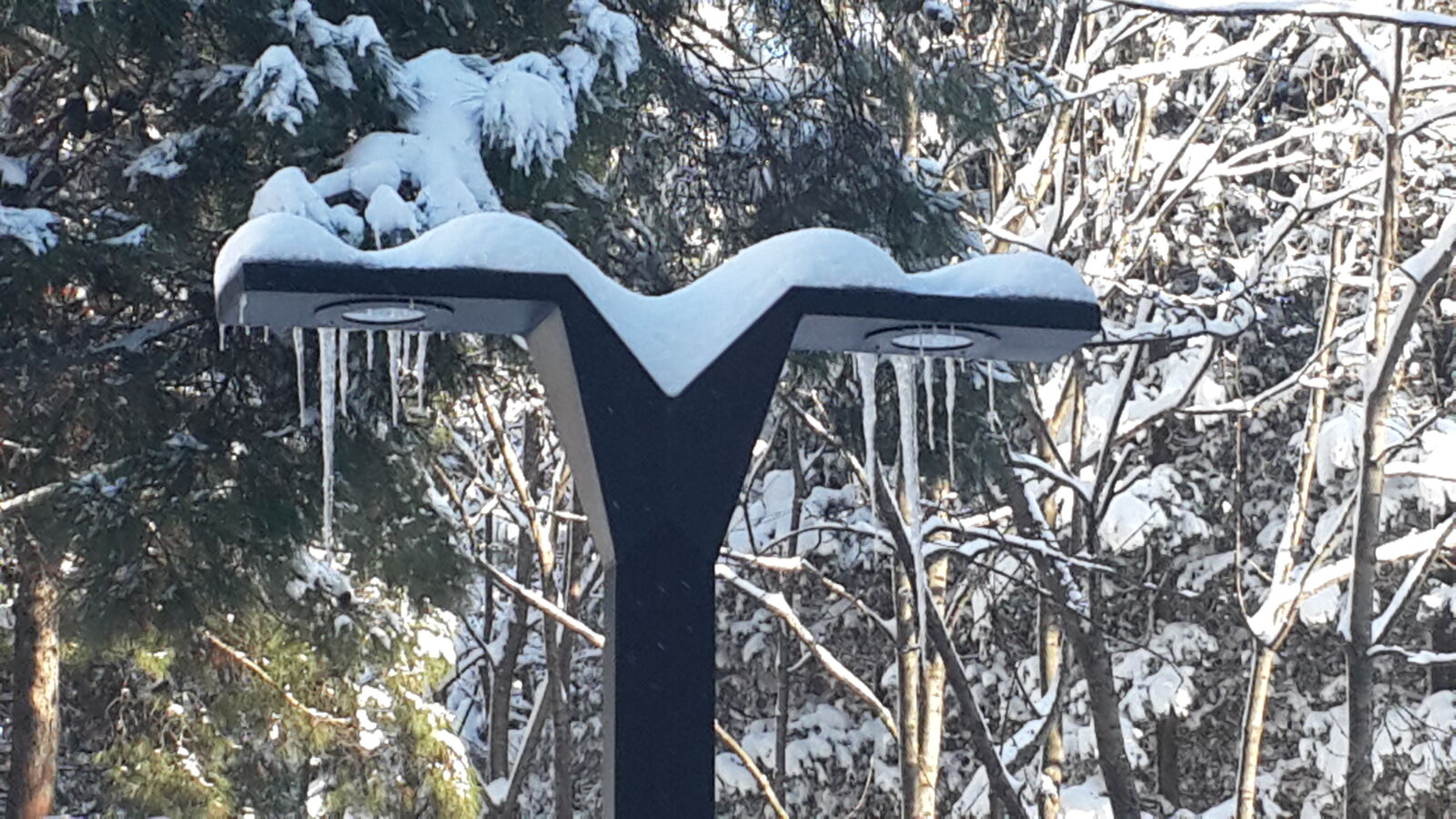 Samsung Galaxy S4 sample photo. Snow photography