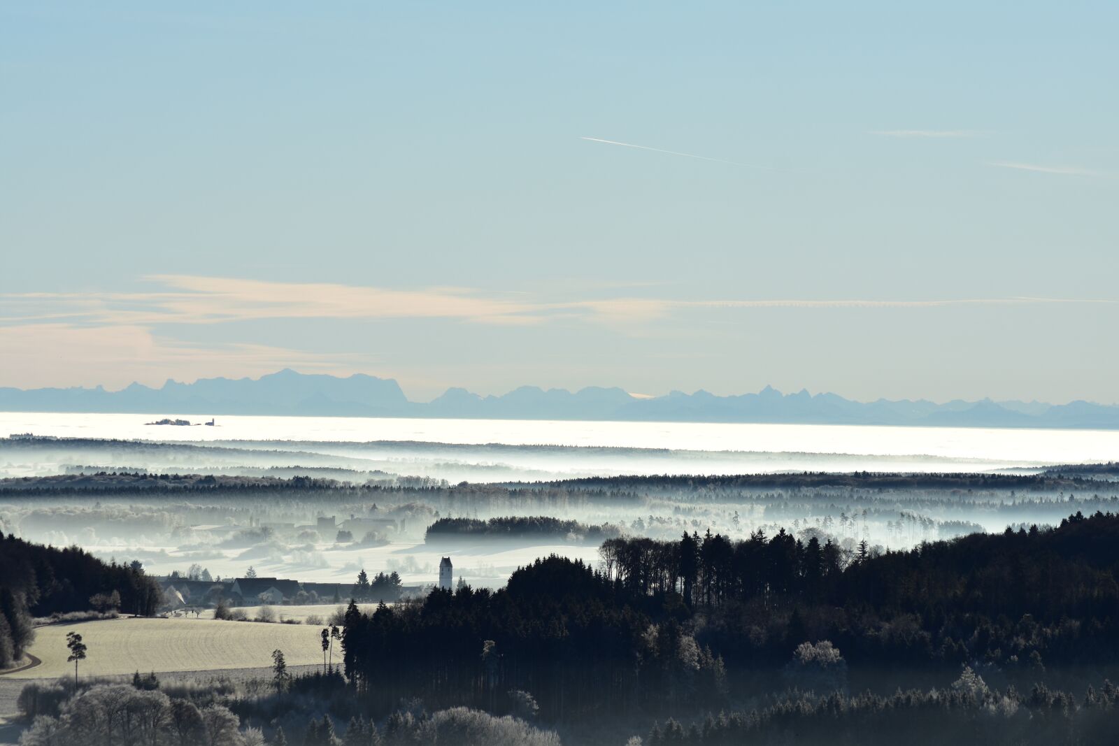 Nikon D3400 sample photo. Alpen, ice, fog photography