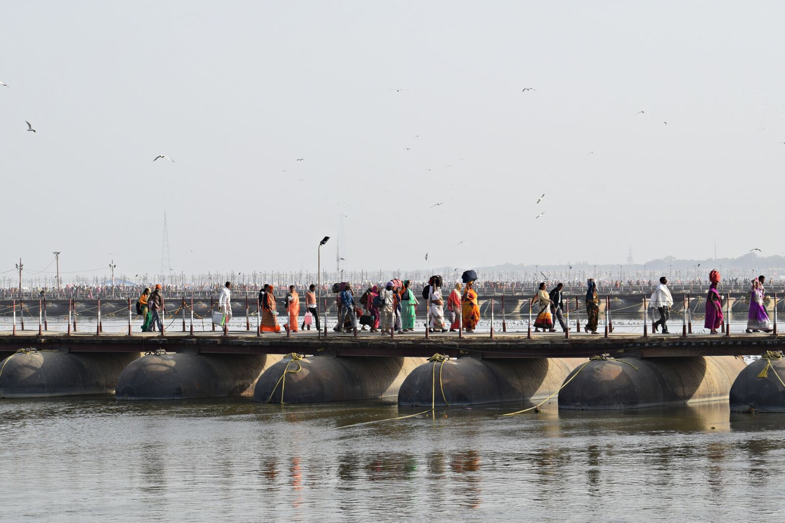Nikon D3300 sample photo. Kumbh, pragraj, crowd photography
