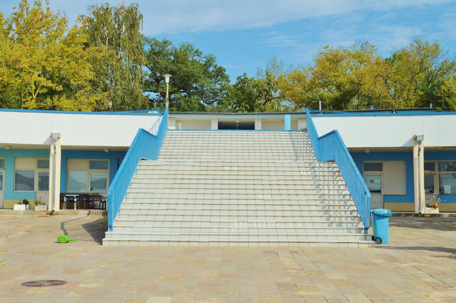 Nikon D3200 sample photo. Stairs, access, strandbad photography