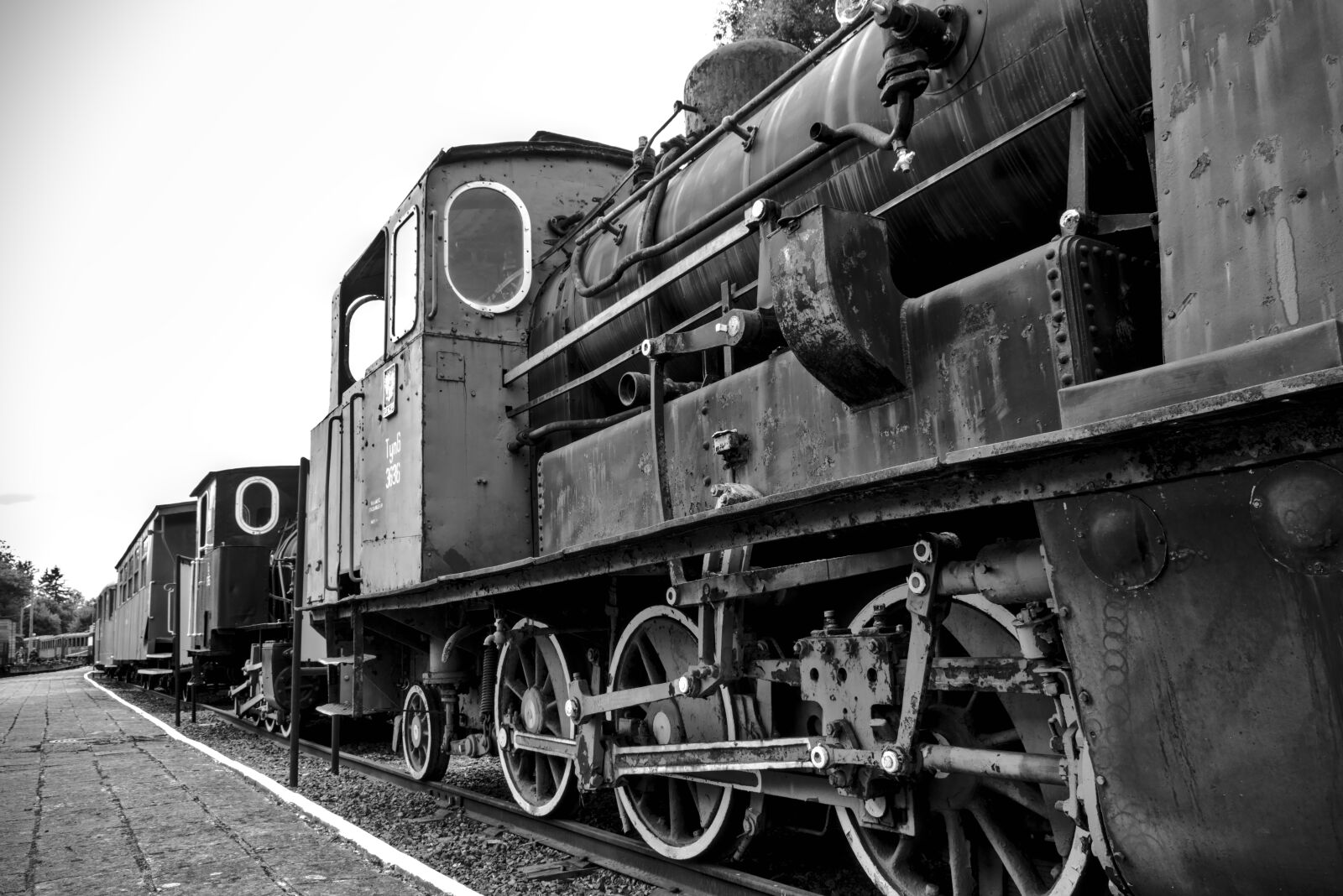 Nikon D7200 sample photo. Train, railway, transport photography