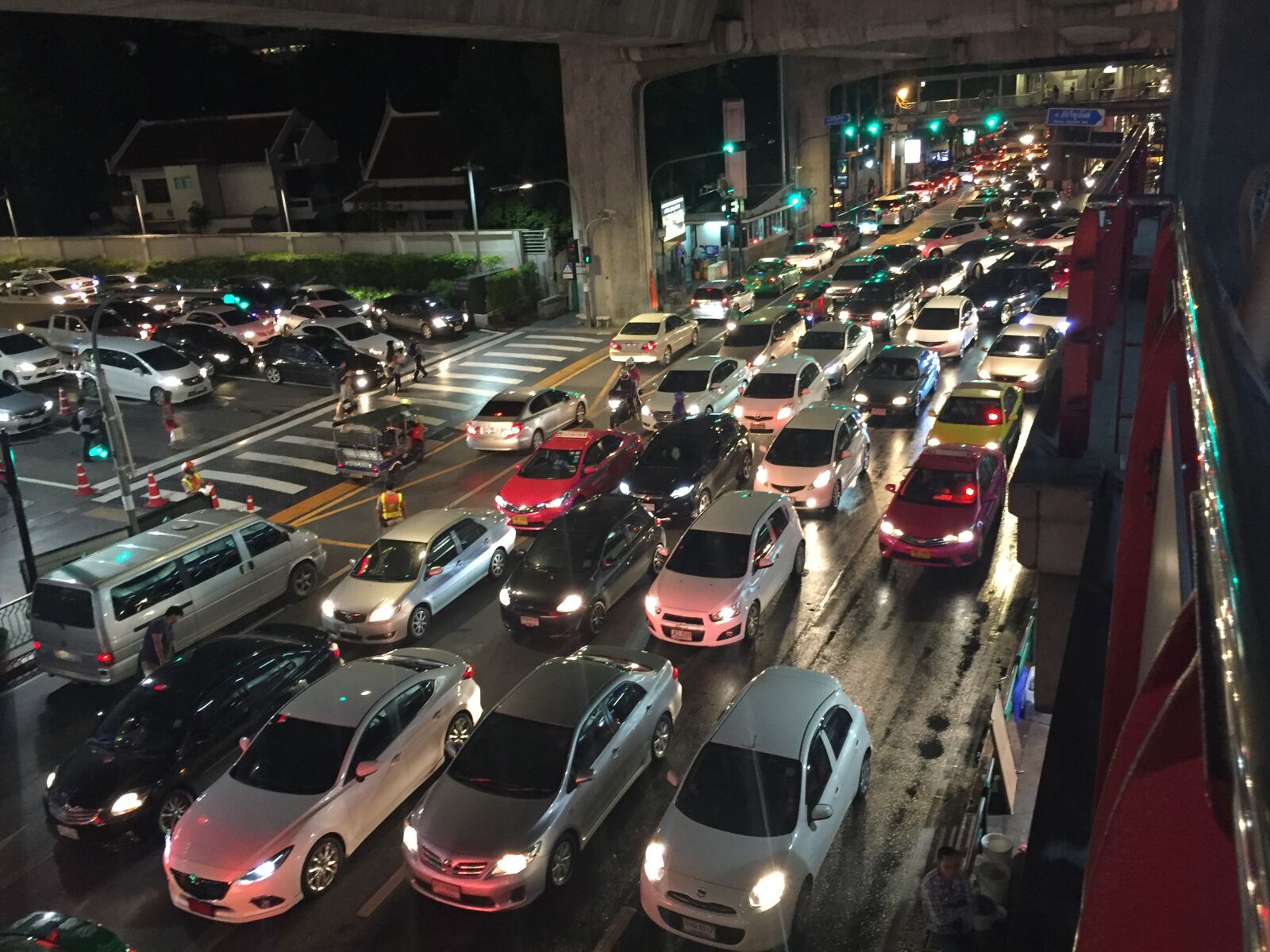 Apple iPhone 6 sample photo. Bangkok, traffic, jam photography
